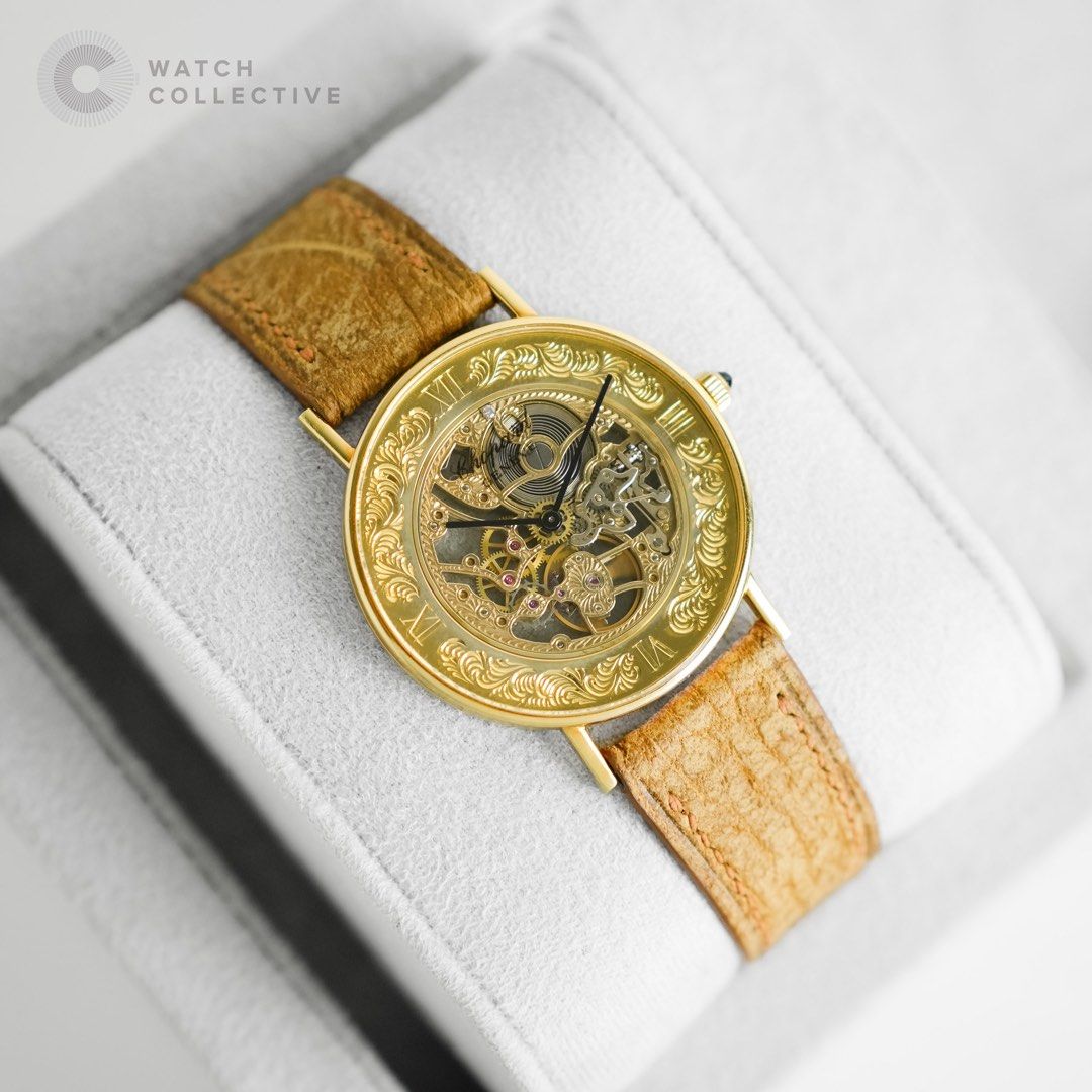 Chopard Vintage Skeleton Roman Numerals Manual 33mm Watch