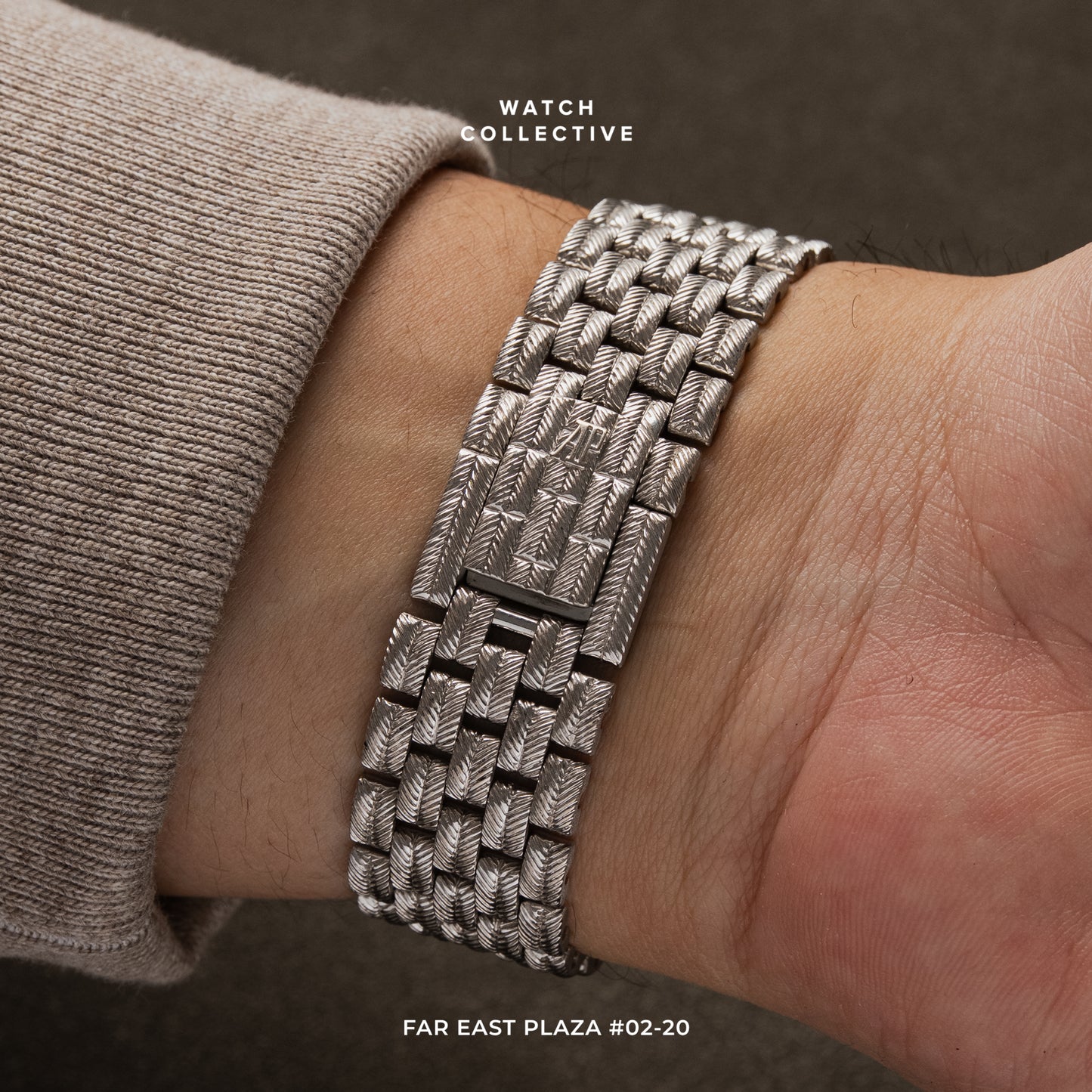 Audemars Piguet Feather Cobra 18k White Gold 31x36mm manual winding 14744BC