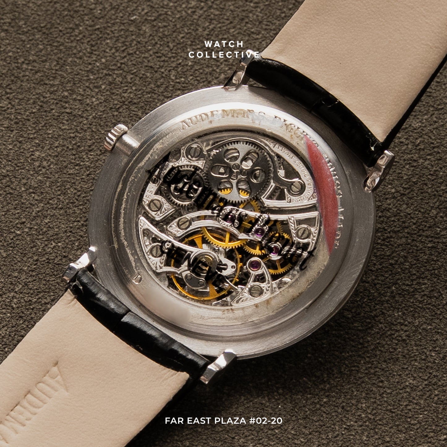 Audemars Piguet Jules Onyx Skeleton 18k White Gold 31mm manual winding
