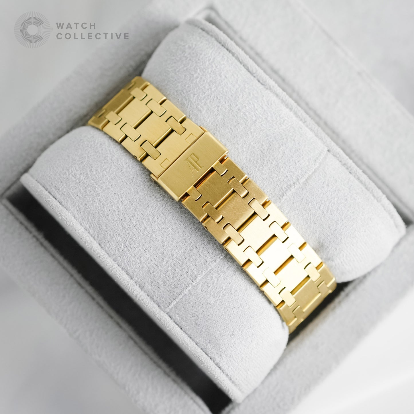 Audemars Piguet Royal Oak 18K Yellow Gold Champagne Yellow Diamond Dial 56303BA