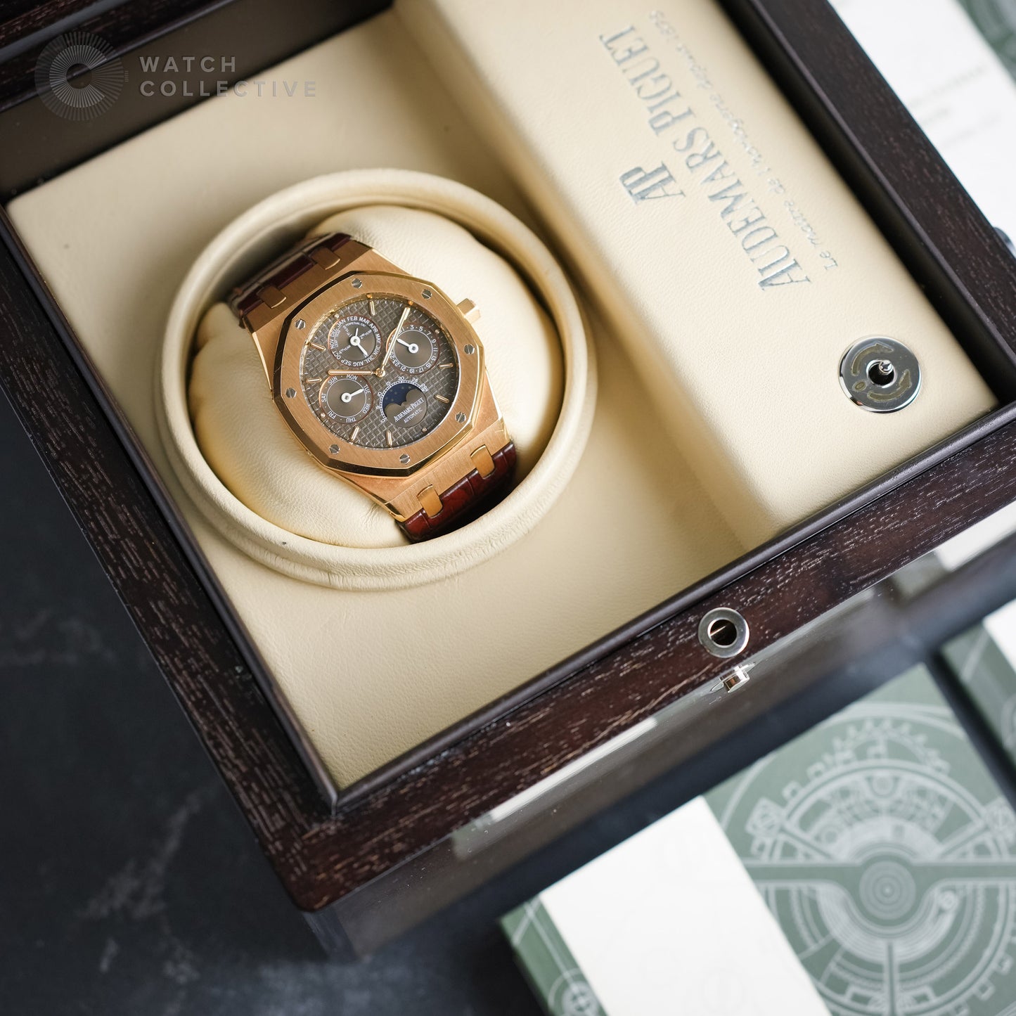 Audemars Piguet Royal Oak Perpetual Calendar 18k Rose Gold 39mm Automatic 26252OR