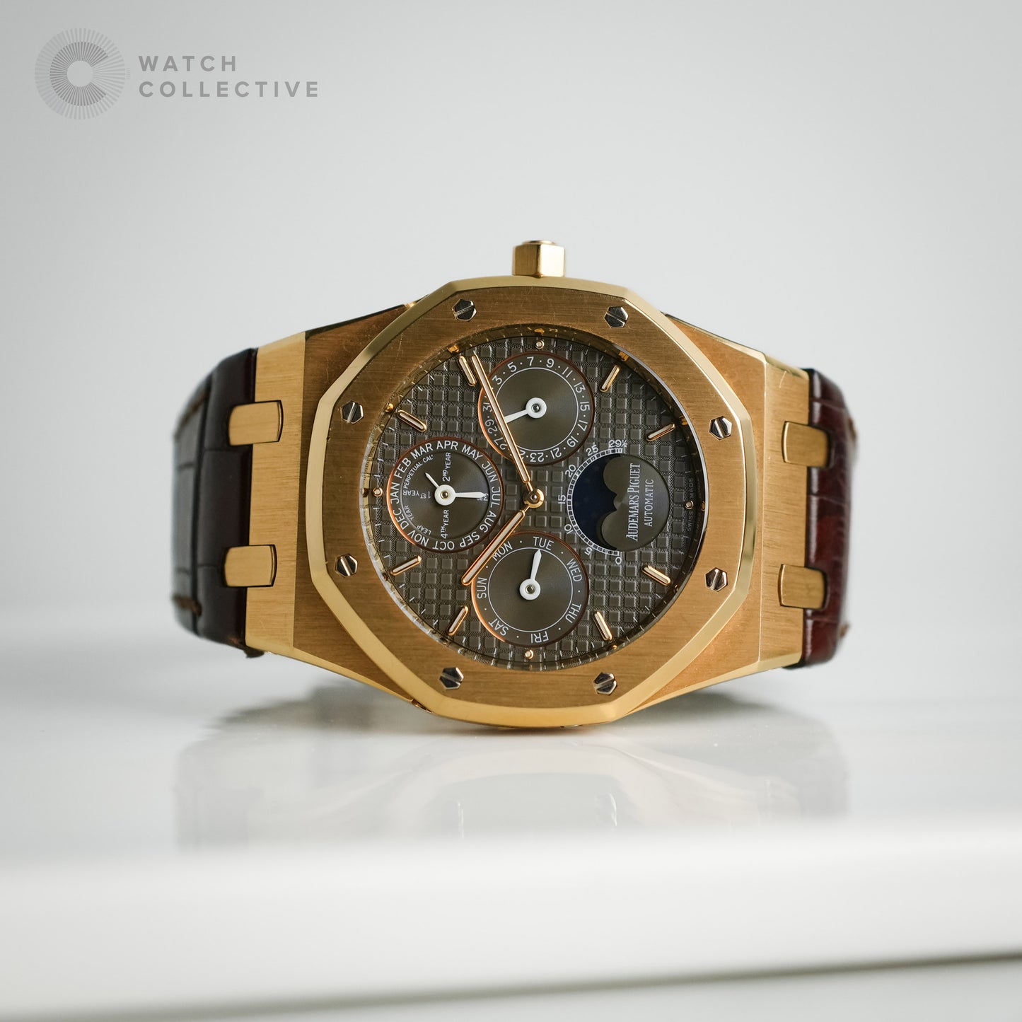 Audemars Piguet Royal Oak Perpetual Calendar 18k Rose Gold 39mm Automatic 26252OR