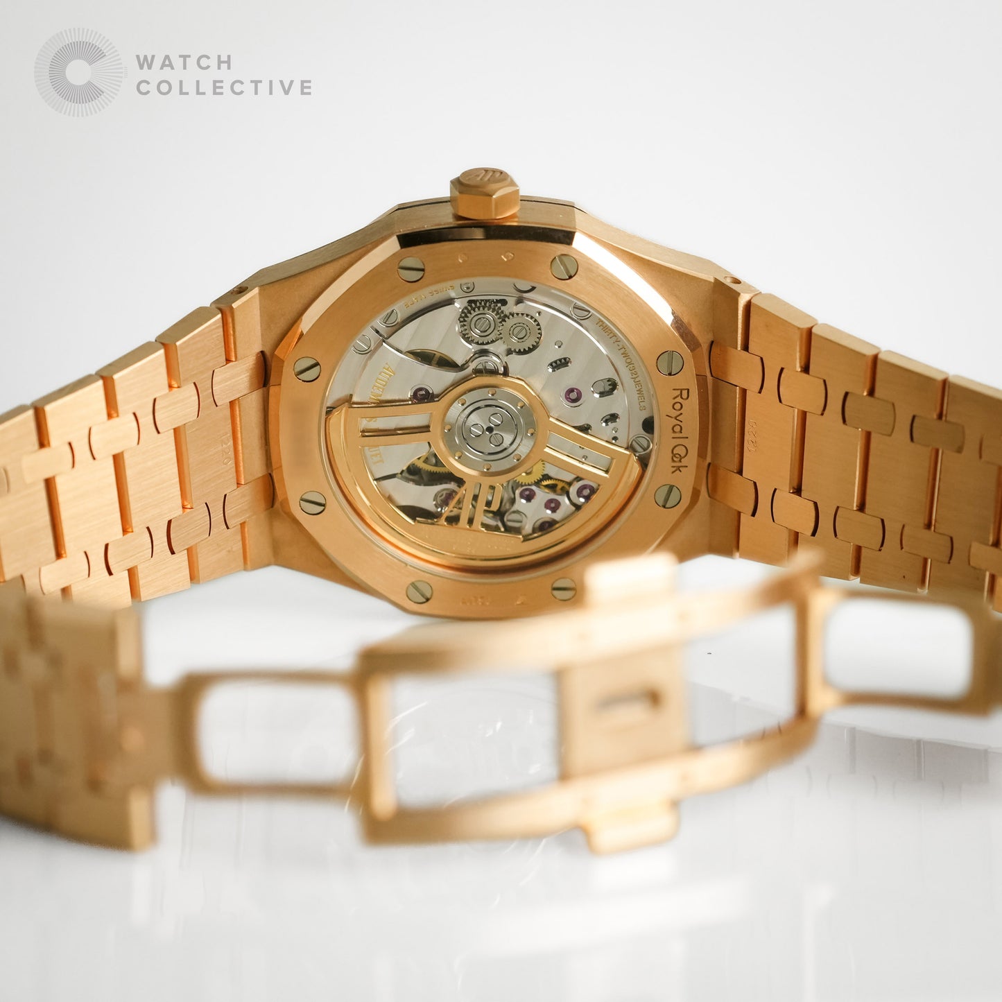 Audemars Piguet Royal Oak Solid Rose Gold 15500OR Complete Set