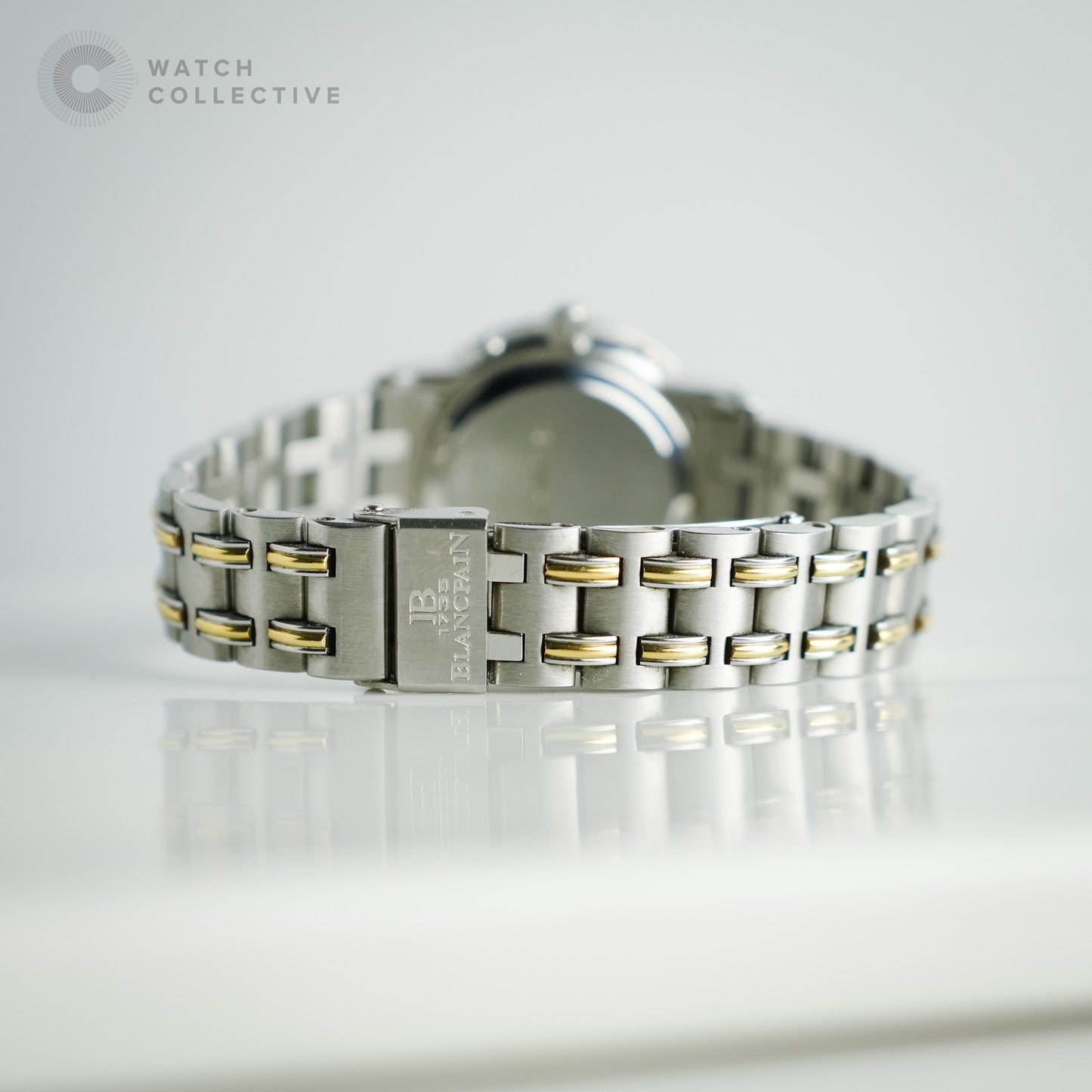 Complete Set | Blancpain Ladies Stainless steel white dial 25.5mm automatic 6595-1318