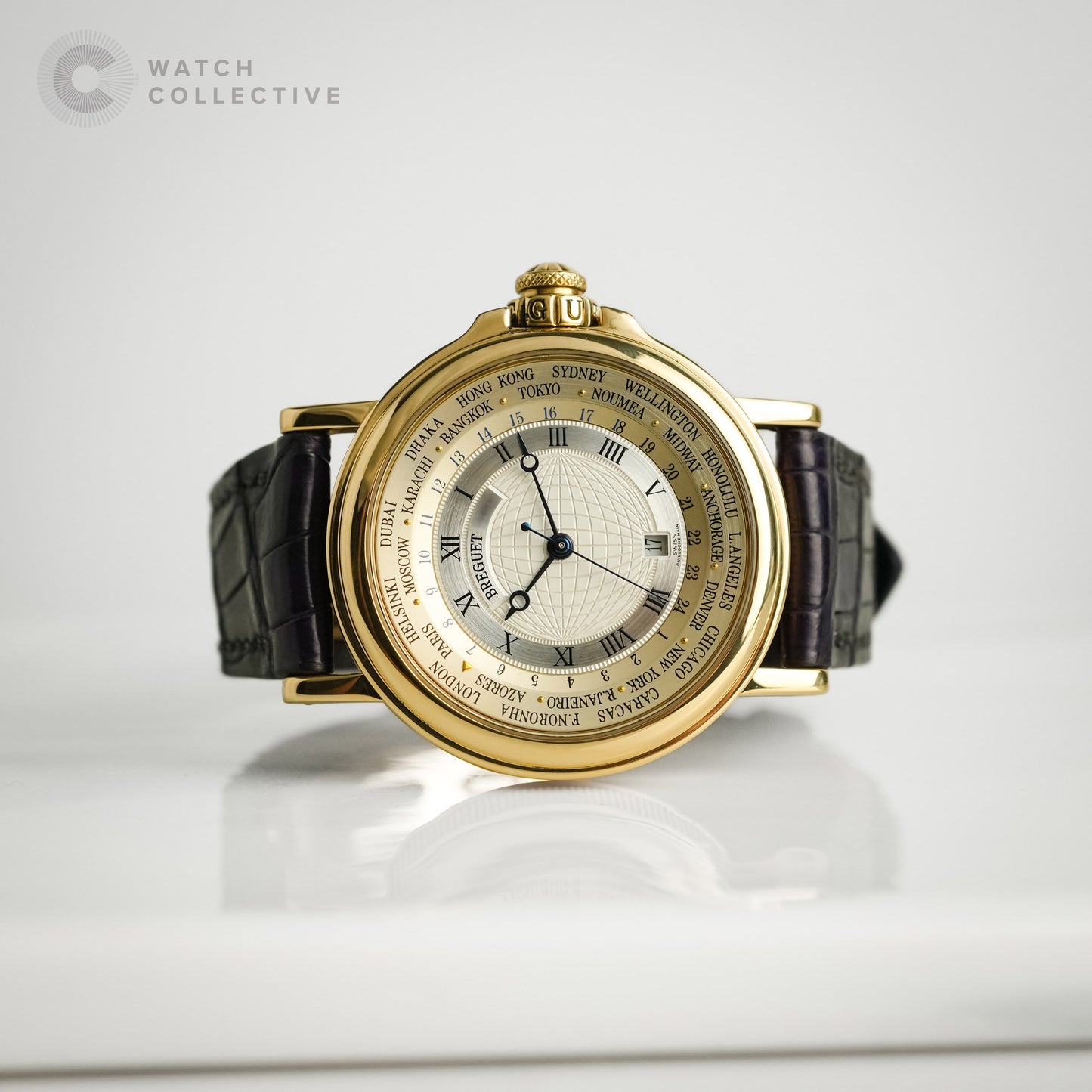 Breguet Hora Mundi Worldtimer 18K Yellow Gold 3700BA