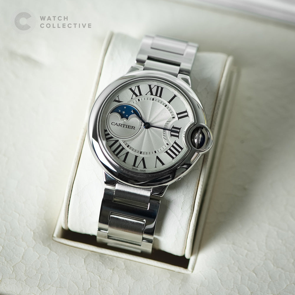 Cartier ballon bleu moonphase best sale