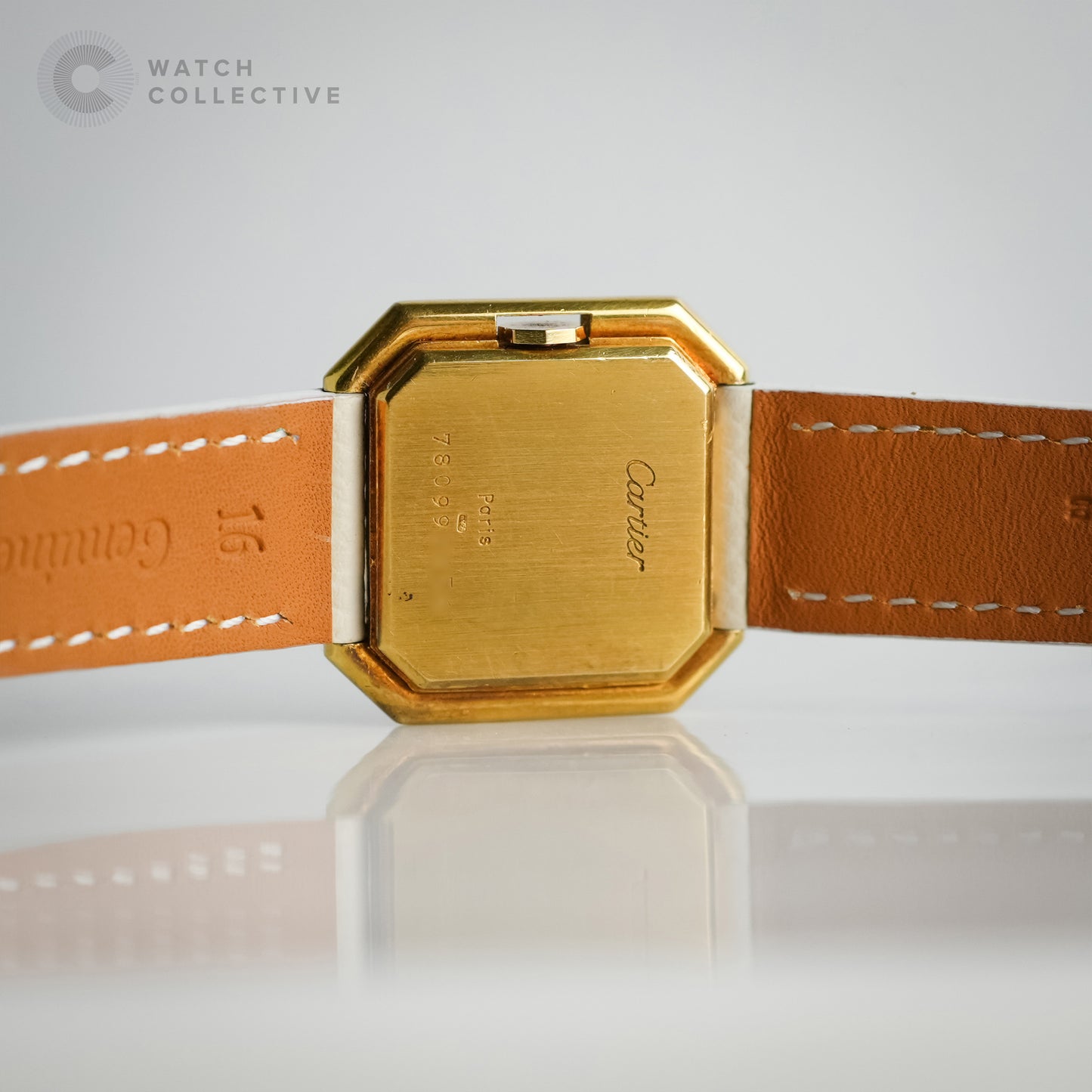 Cartier 18K Yellow Gold Ceinture manual 27mm 78099