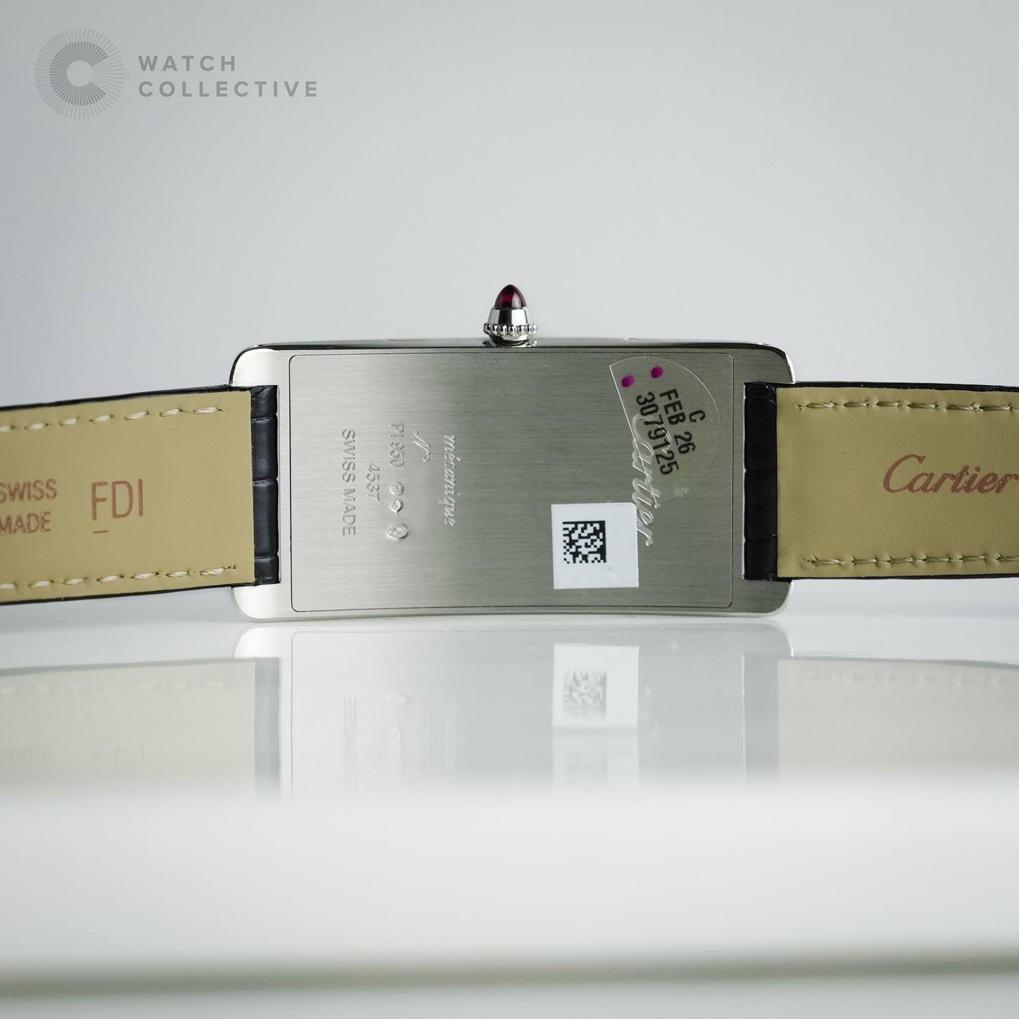 Platinum Cintree Cream Dial Limited Edition 150 piece 46.3mm x 23mm WGTA0193