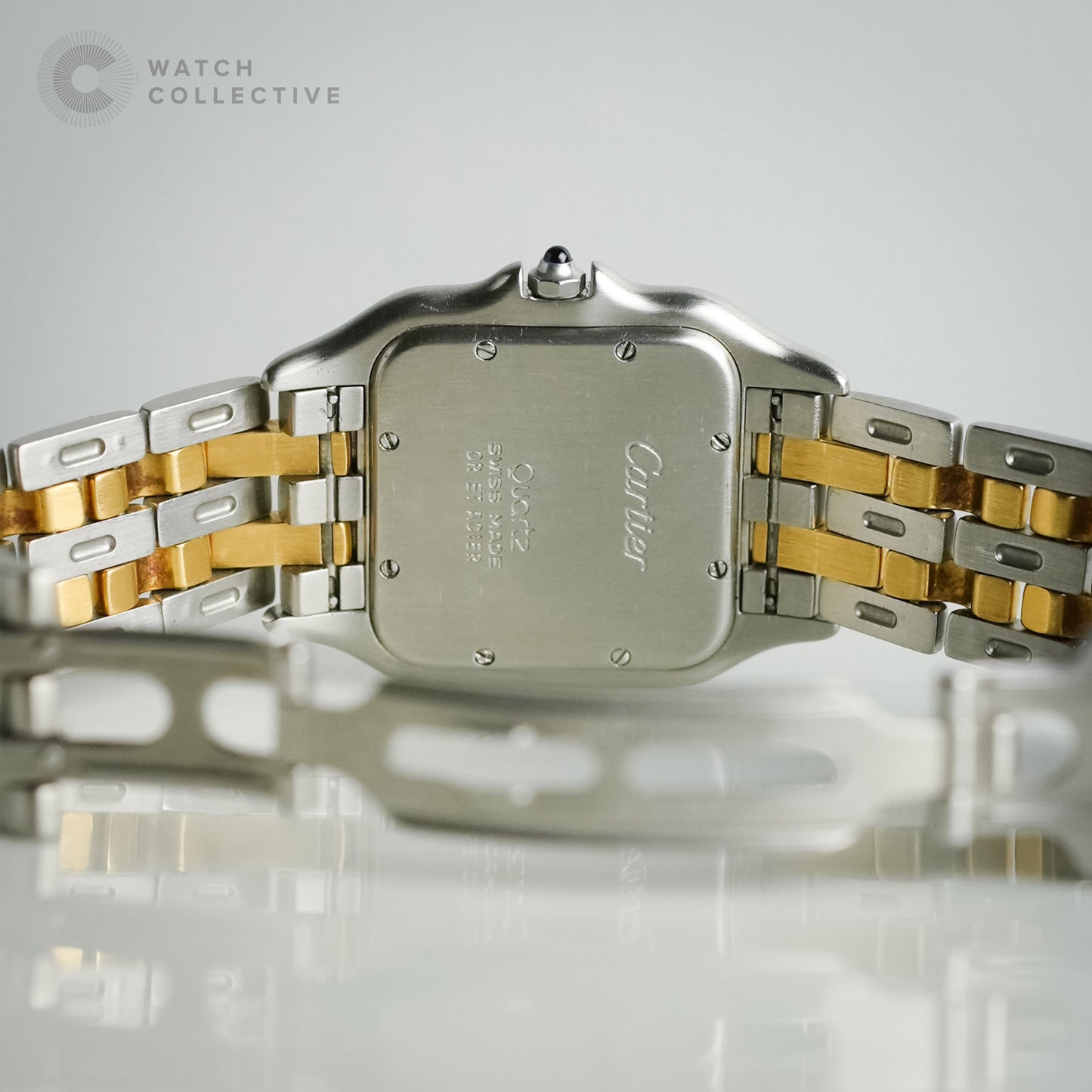 Cartier Panthere steel/gold 30mm quartz 83957