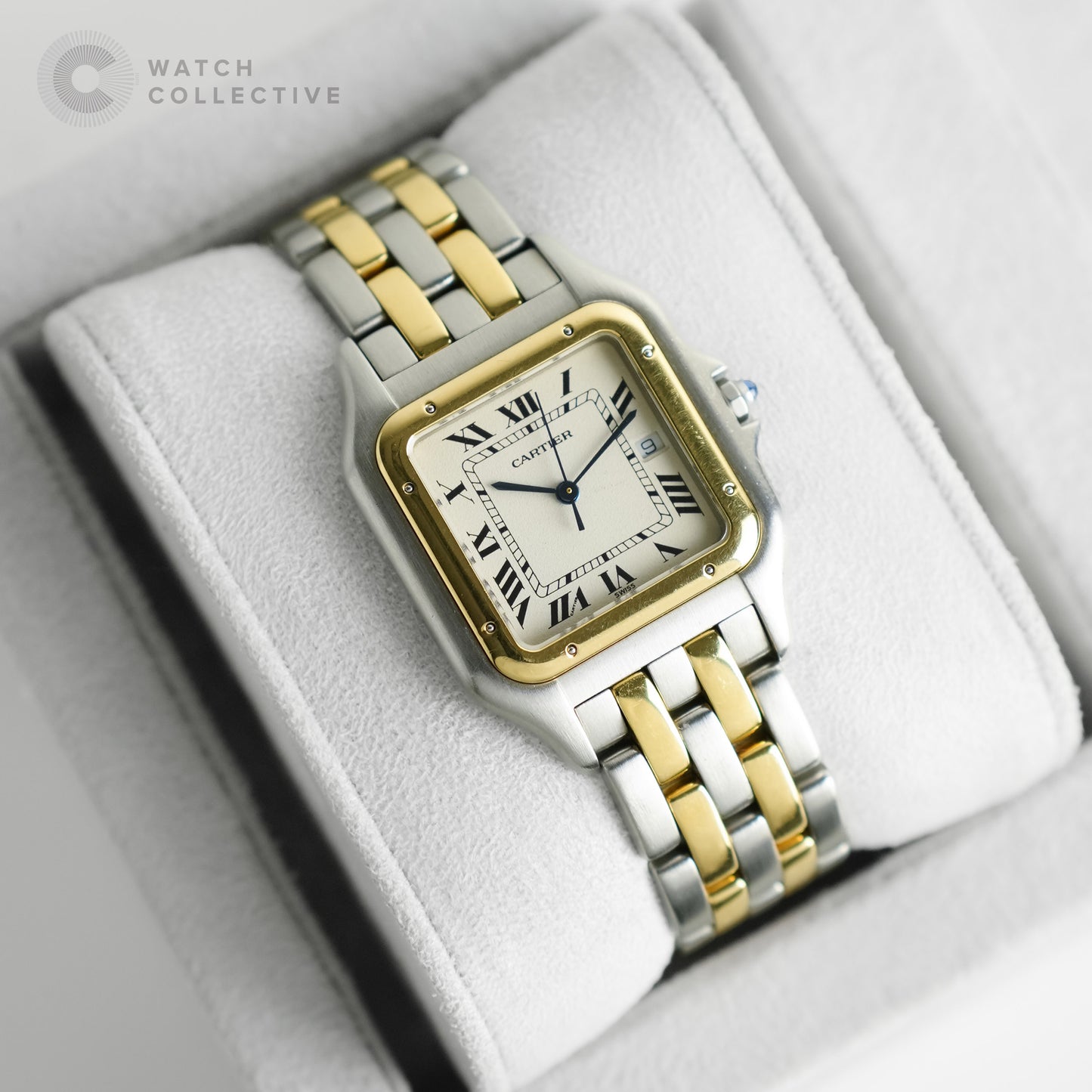 Cartier Panthere steel/gold 30mm quartz 83957