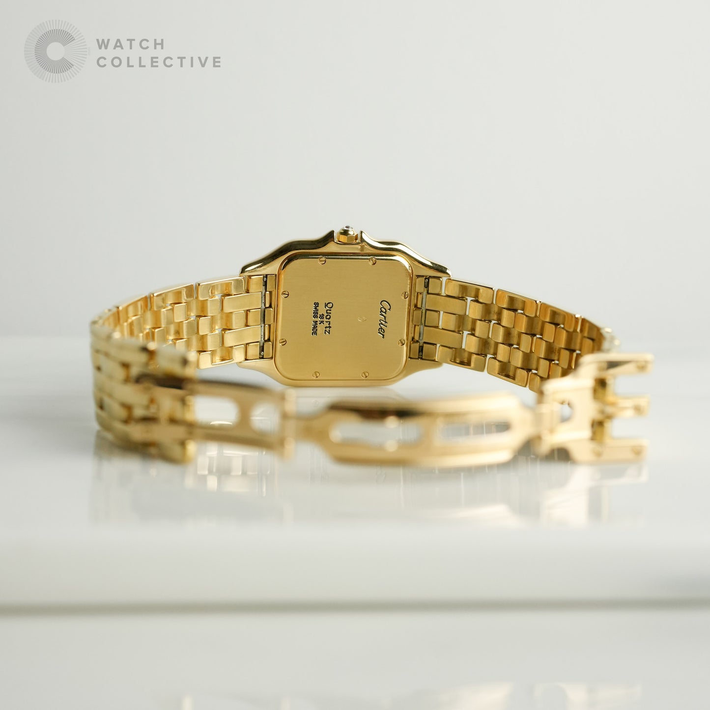 Cartier Panthere Men Sized YG 88396 Custom Diamonds