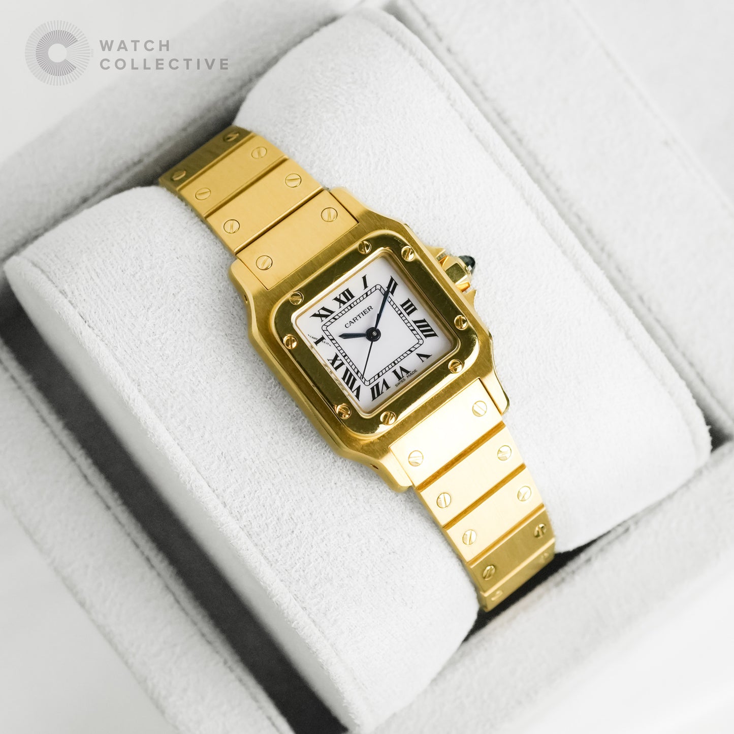 Cartier Santos Cartier Automatic 24mm solid 18kt gold 80901