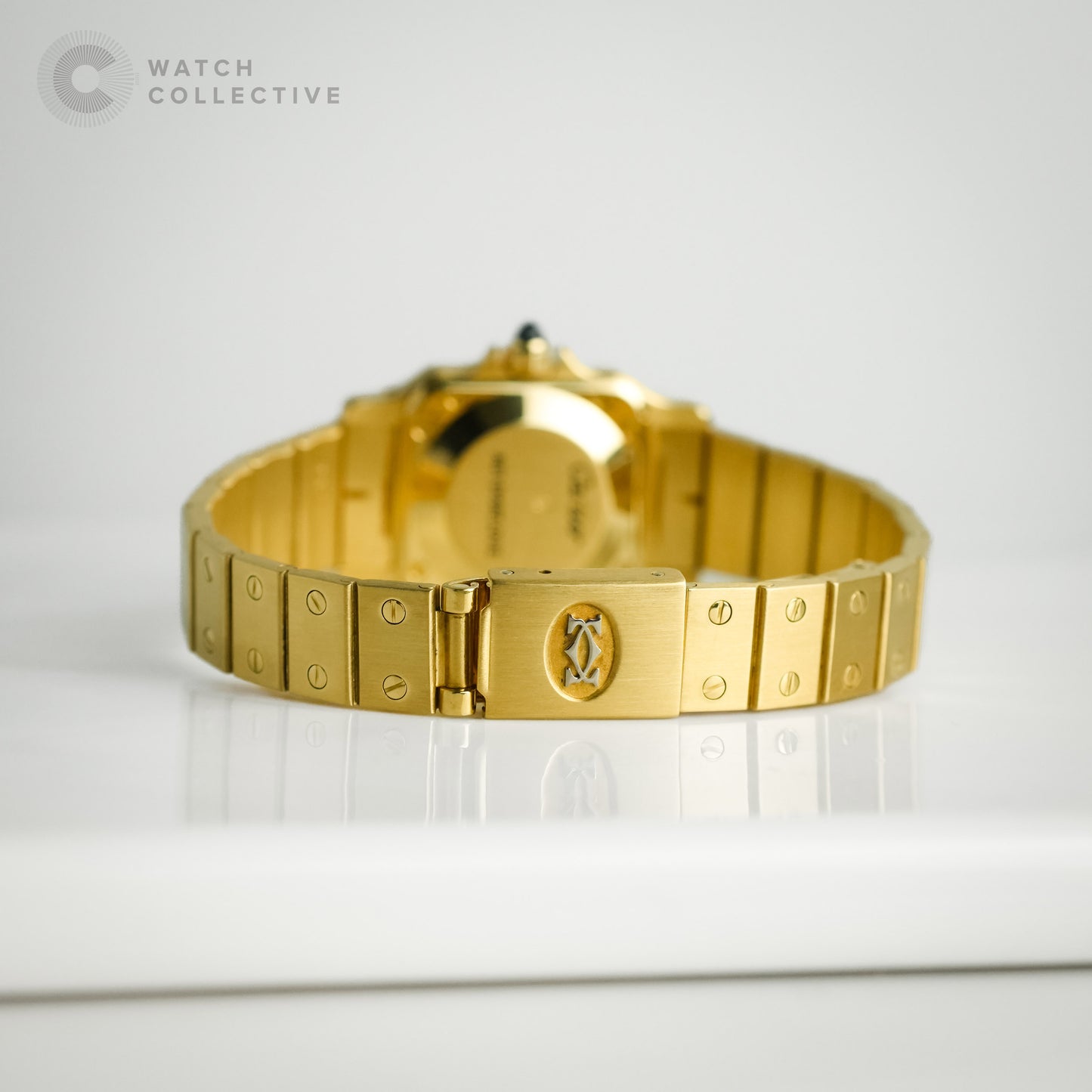 Cartier Santos Cartier Automatic 24mm solid 18kt gold 80901