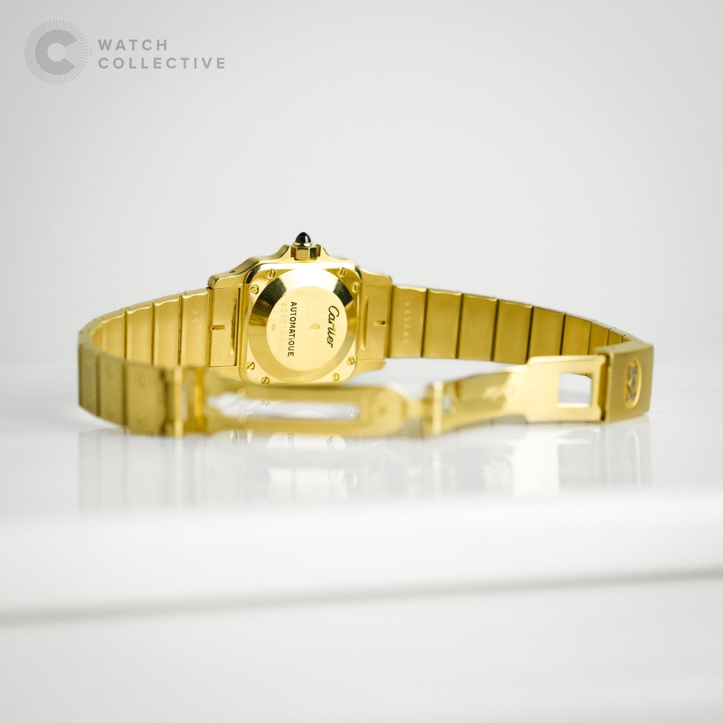 Cartier Santos Cartier Automatic 24mm solid 18kt gold 80901