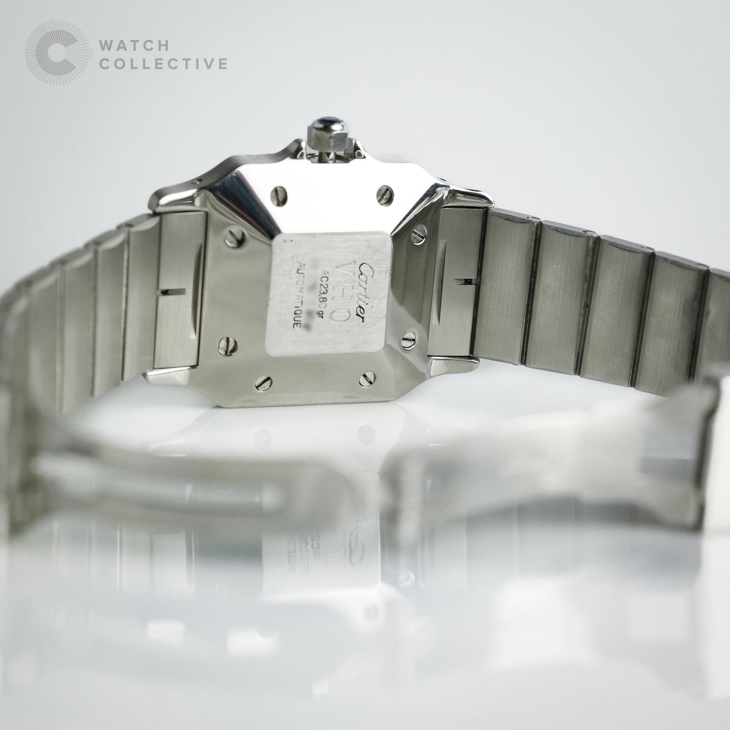Cartier Santos Carree gold/steel 29x41mm automatic 2961