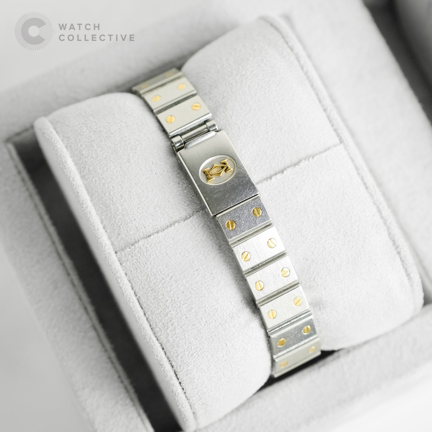 Cartier Santos Carree 2 Tone (half gold) 24mm Automatic