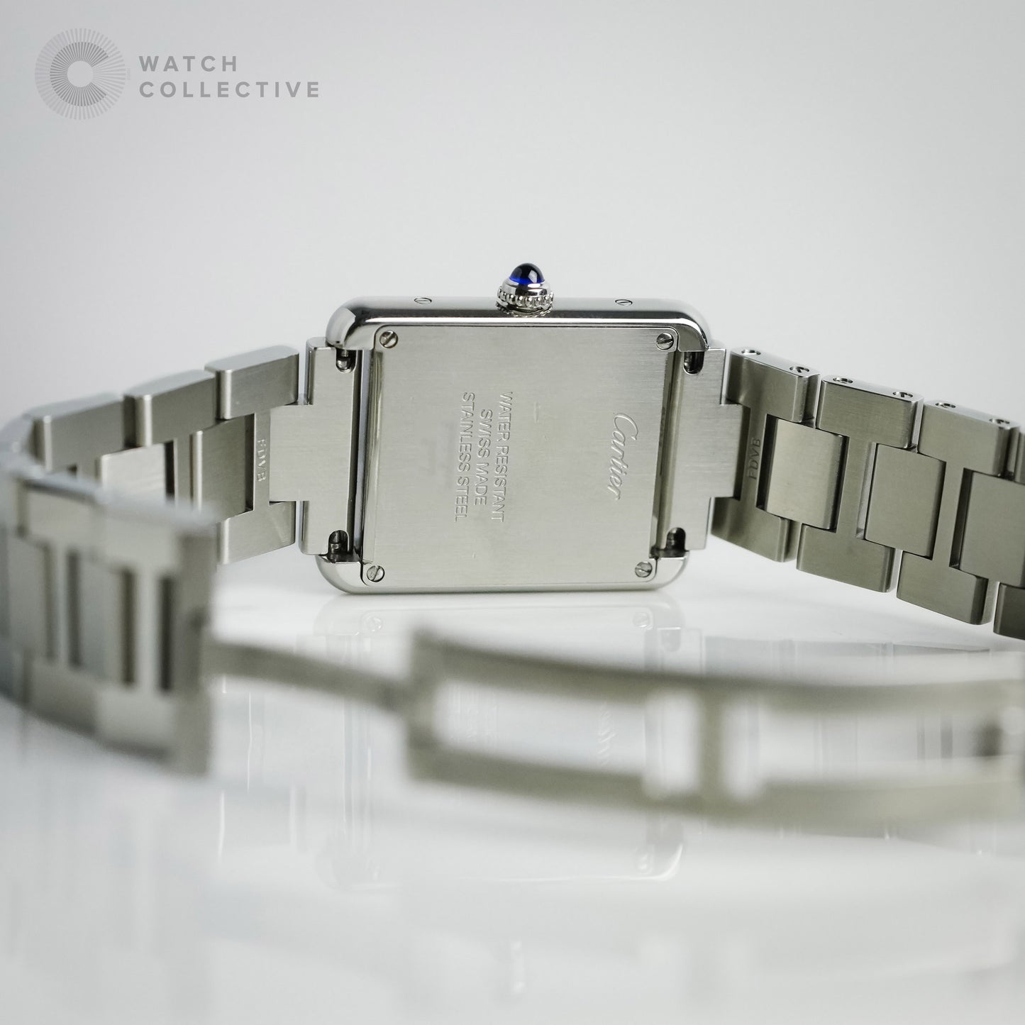 Cartier Tank Solo White 24mm Roman Dial 3170 | Complete Set
