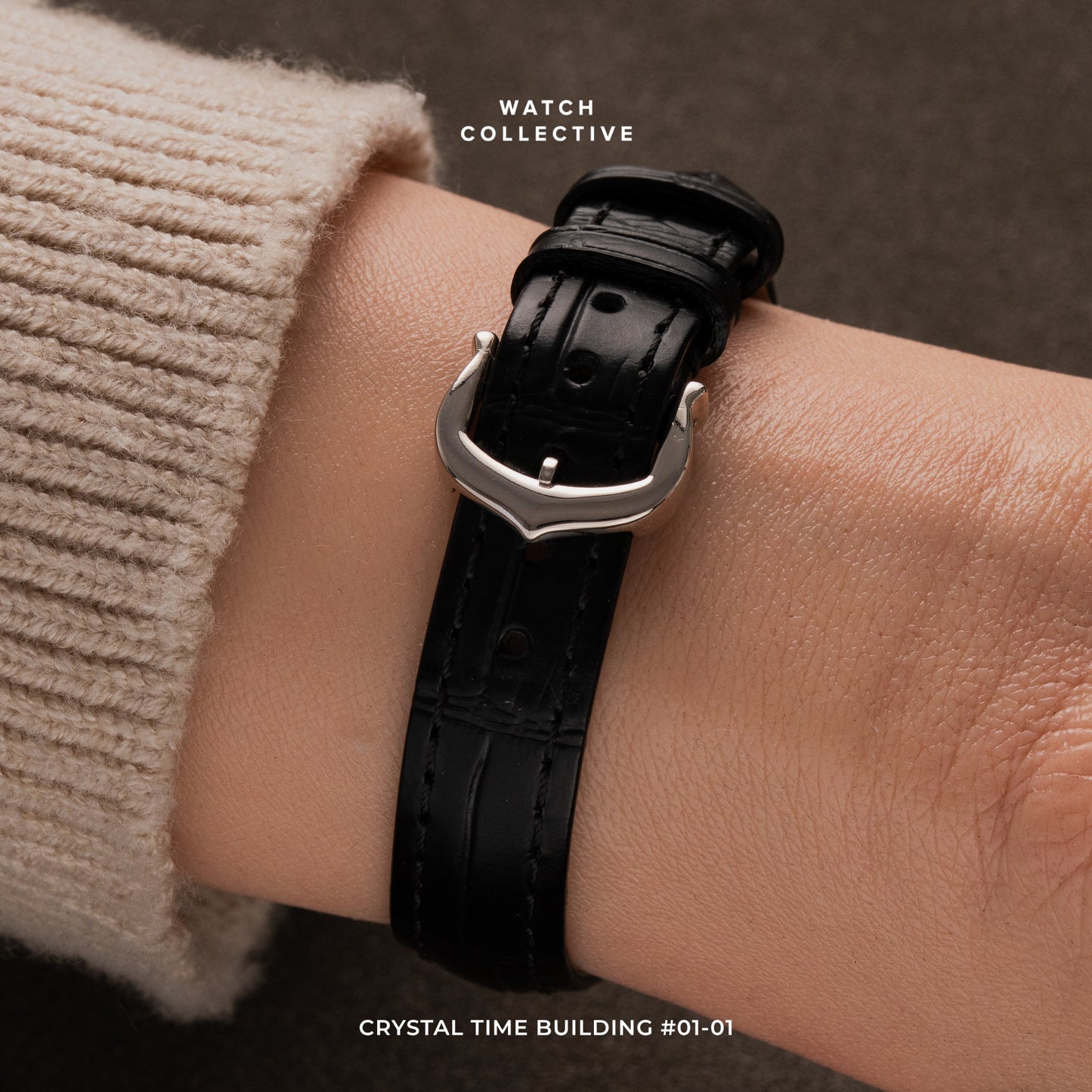 Cartier Mini Tortue 18k White Gold 24mm manual W1556361