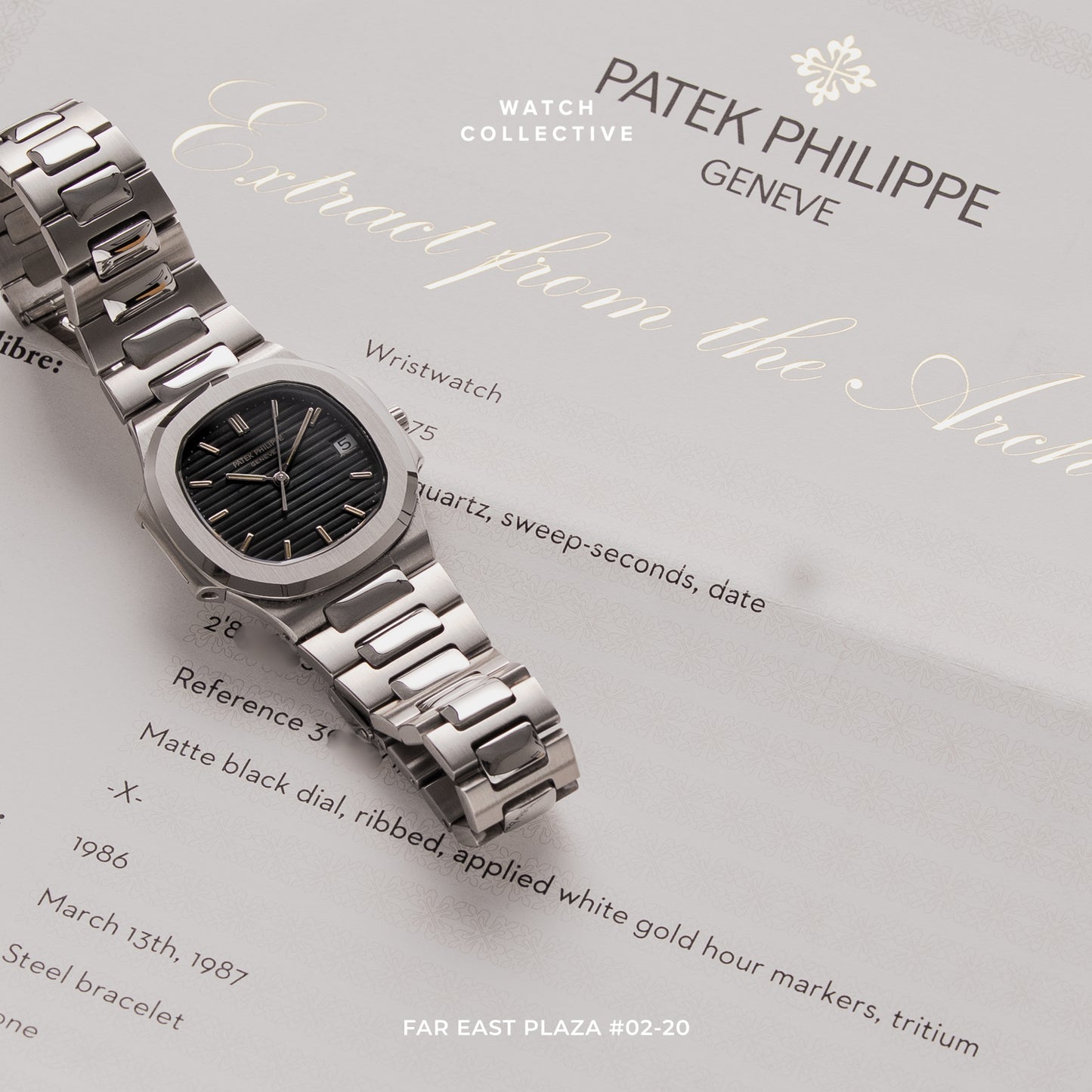 Patek Philippe Nautilus Lady Stainless steel 33mm Quartz 3900/1