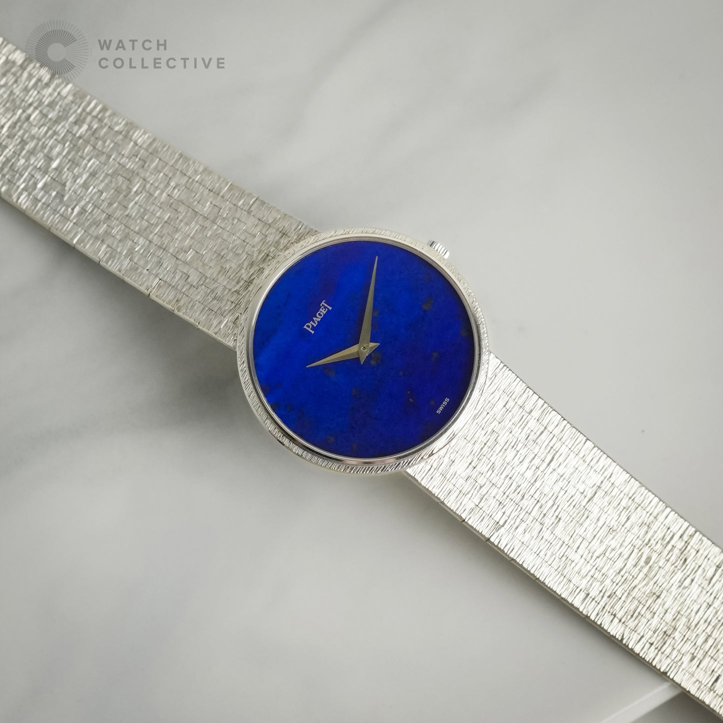 Piaget Lapis Lazuli Dial 18k White Gold 9643A6