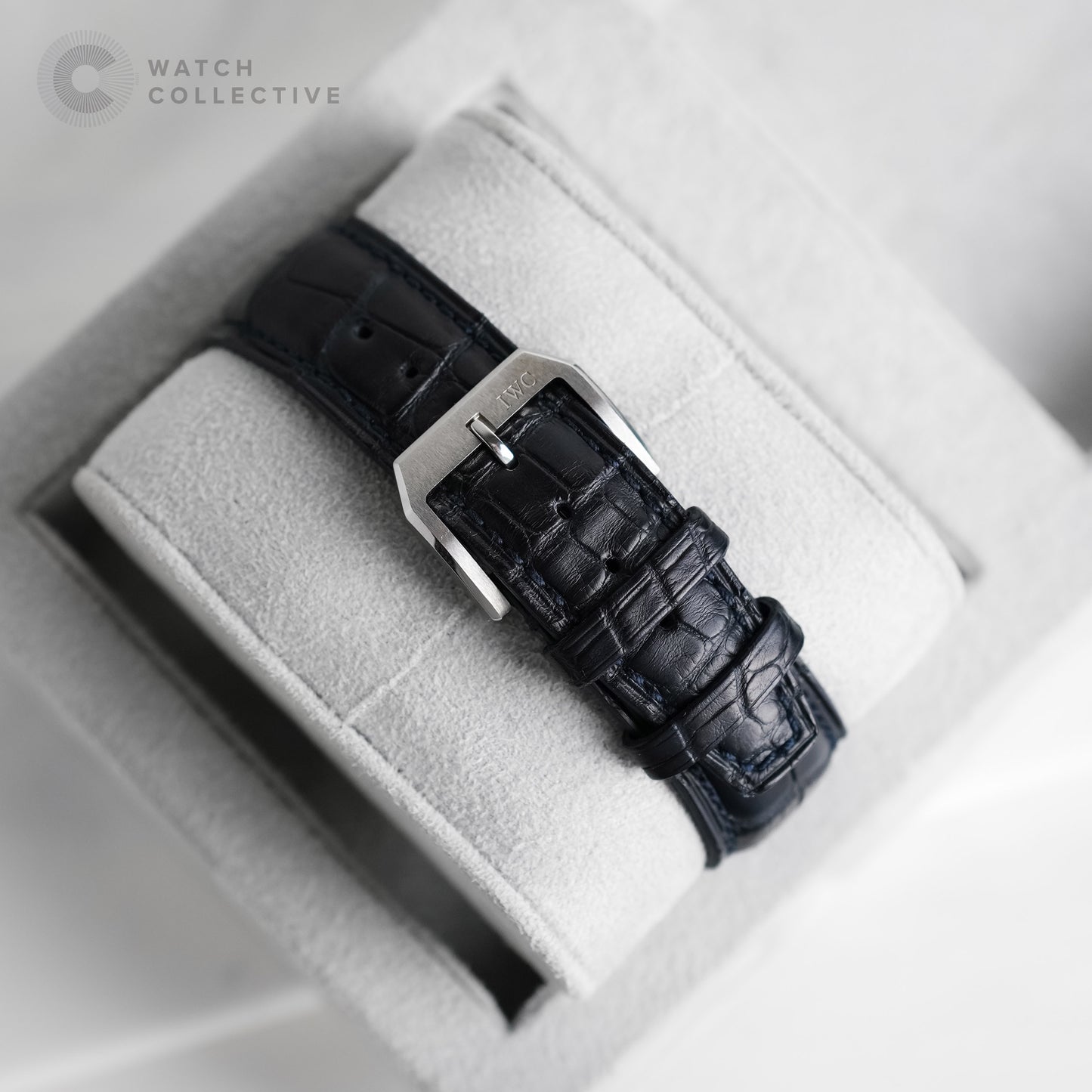 IWC Portuguese 44 Hand Wound Black Dial IW545404