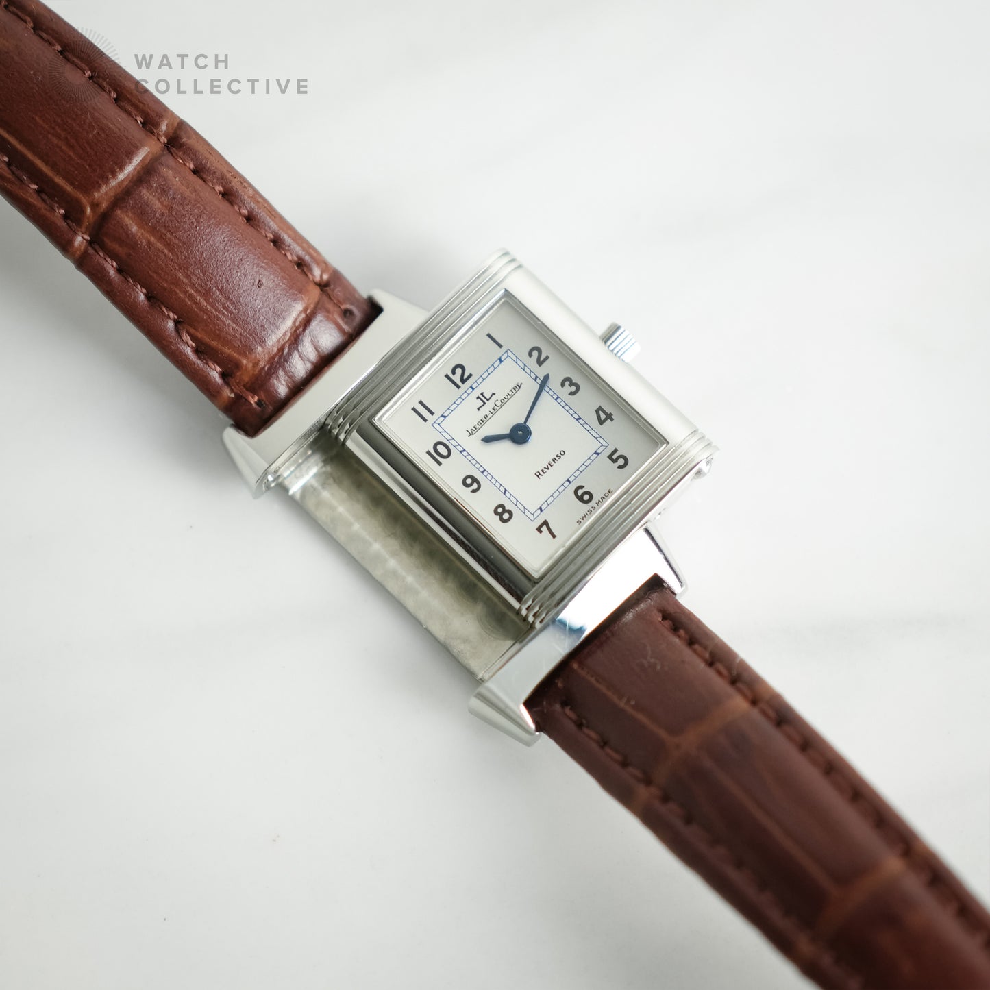 Jaeger Le-Coultre Reverso Ladies White Swiss Dial 260.8.08