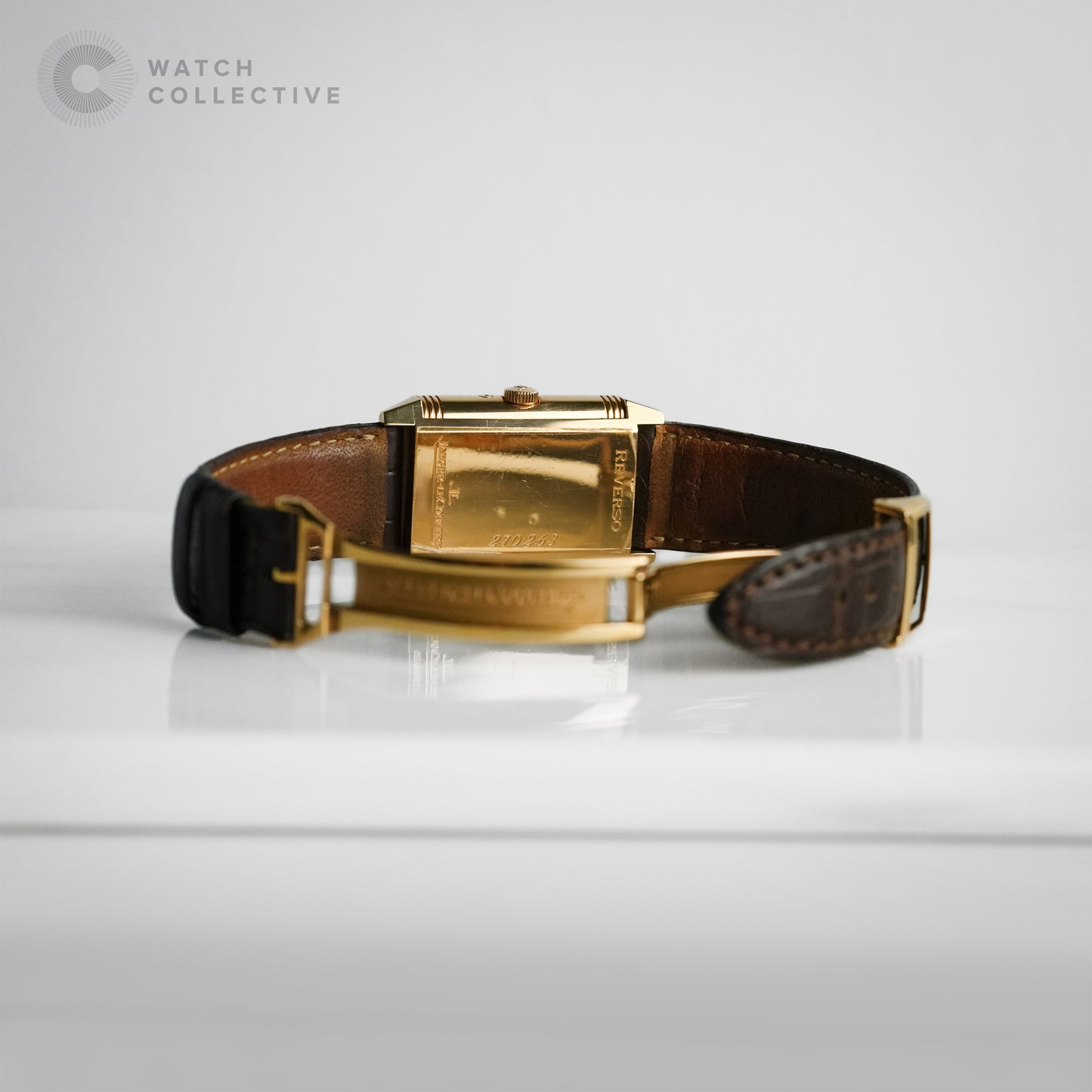 Jaeger Le-Coultre Reverso Sun Moon 18K Rose Gold 42x25mm Manual Winding