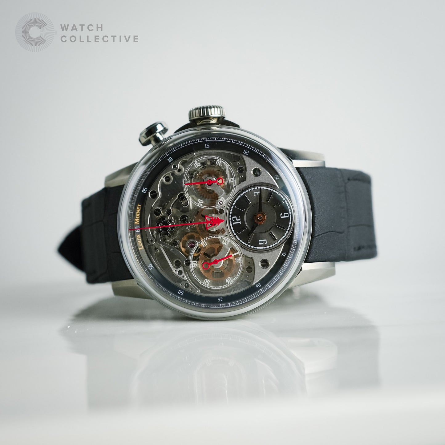 Louis Moinet Memoris Spirit Titanium case 40mm automatic LM84.20.50