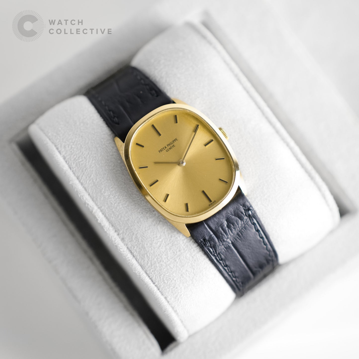 Patek Philippe Ellipse 18k yellow gold 27mm manual 3546J