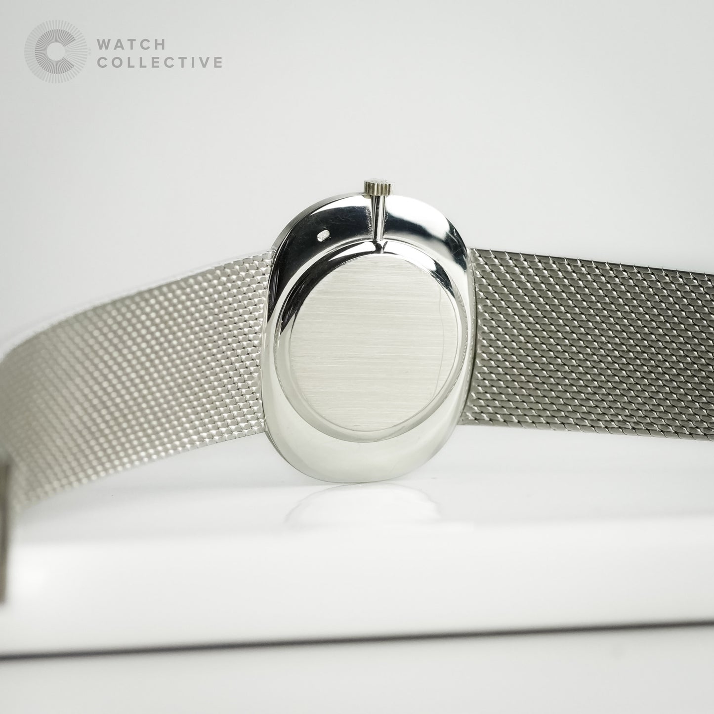 Patek Philippe Ellipse 18k White Gold Blue Dial 3583/001