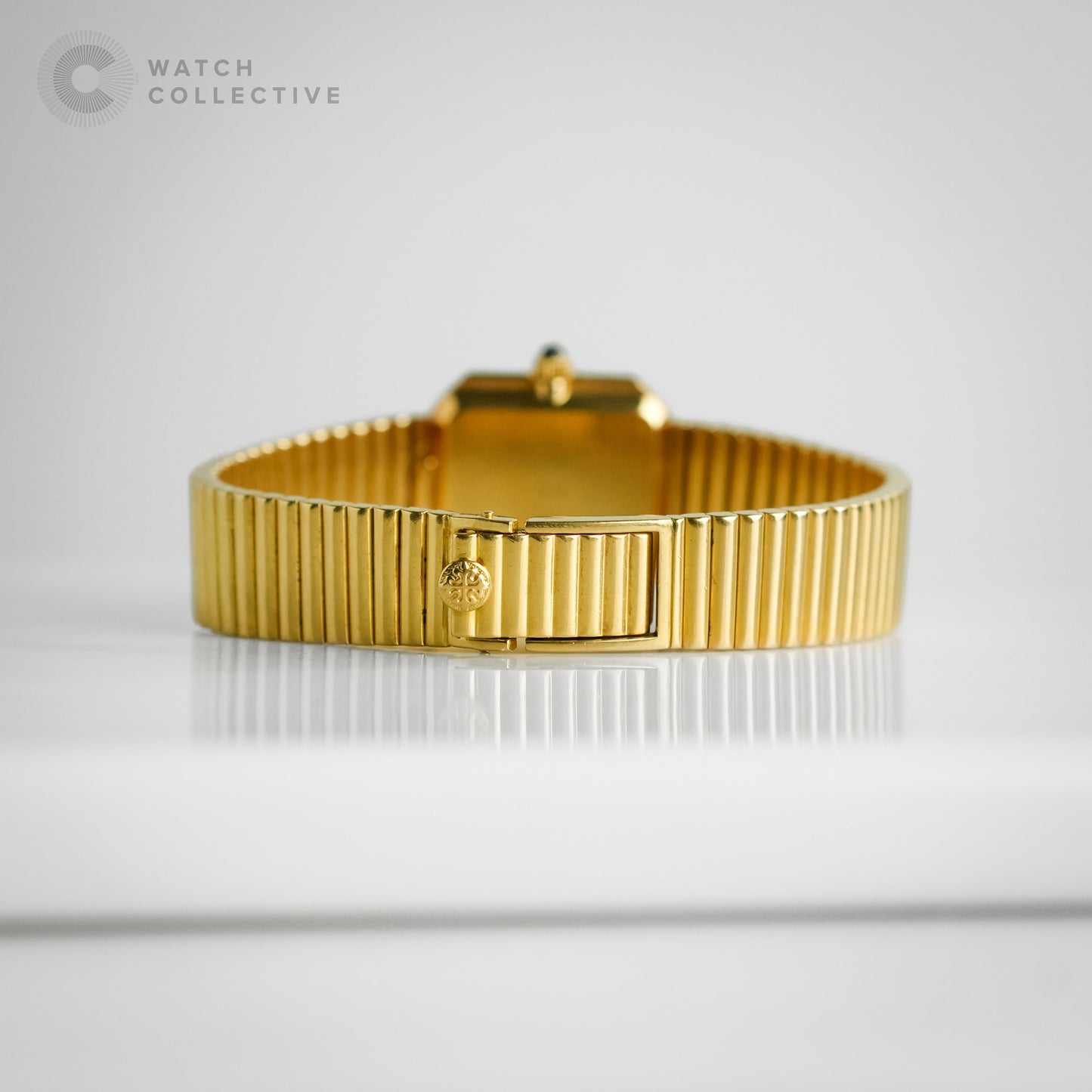 Patek Philippe Onyx Dial Gold Ingot Bracelet