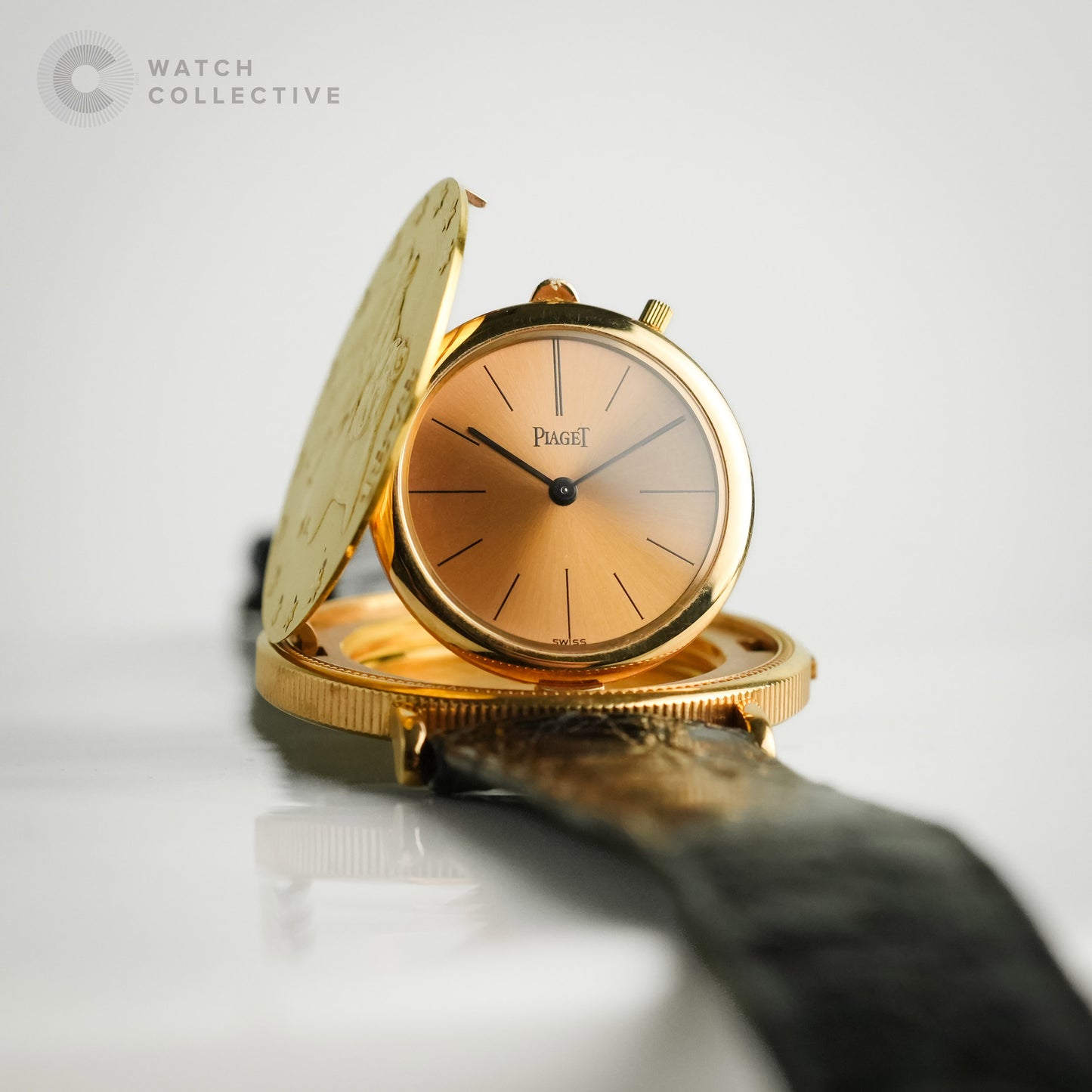 Piaget Twenty-Dollar Gold Coin 18K Yellow Gold Champagne Dial 35mm Manual Winding