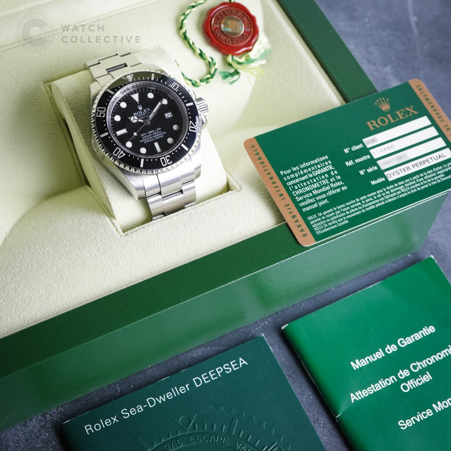 Rolex SeaDweller DeepSea 116660 Dated 2009 | Complete Set