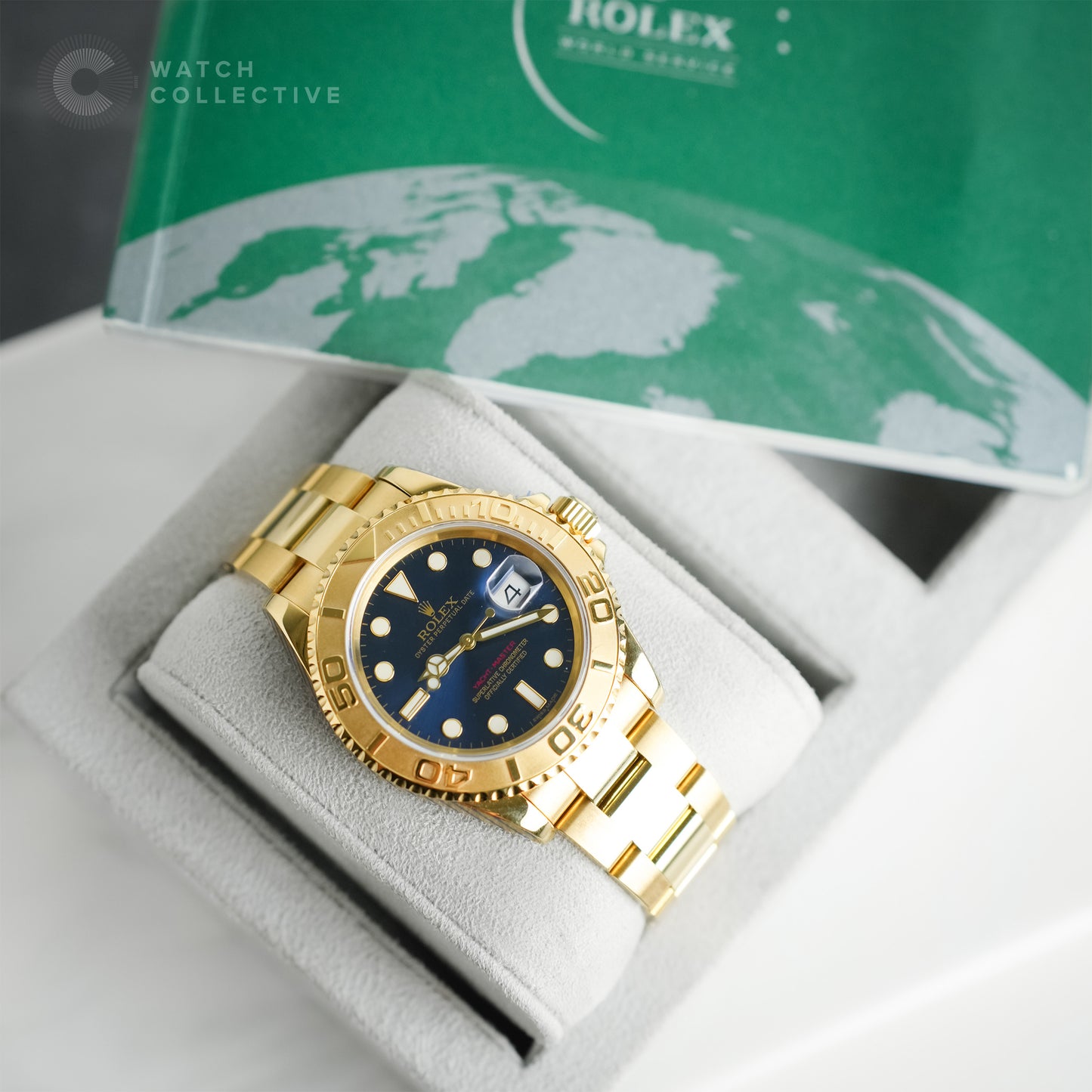 Rolex Yacht Master 18k yellow gold 40mm automatic 16628