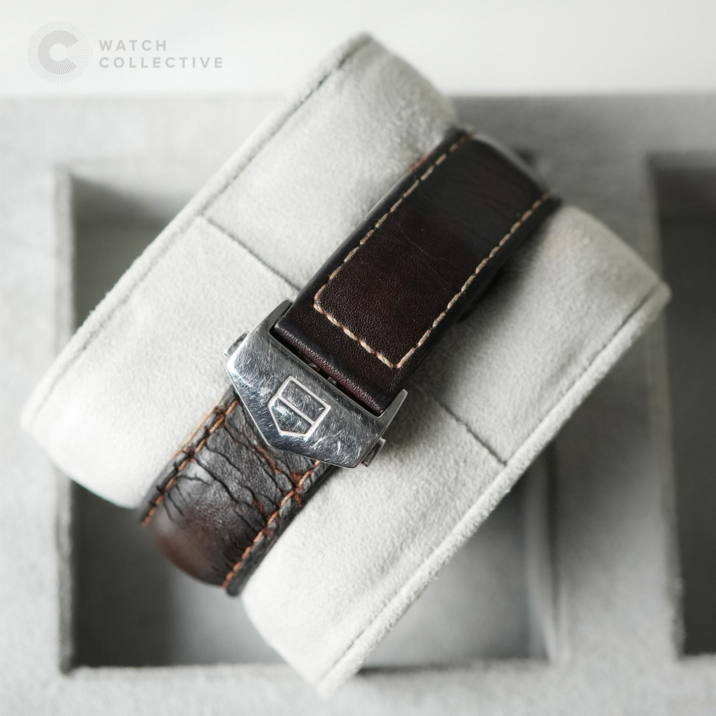 Tag Heuer Carrera Calibre 16 Steel Chocolate Dial CV2013-0