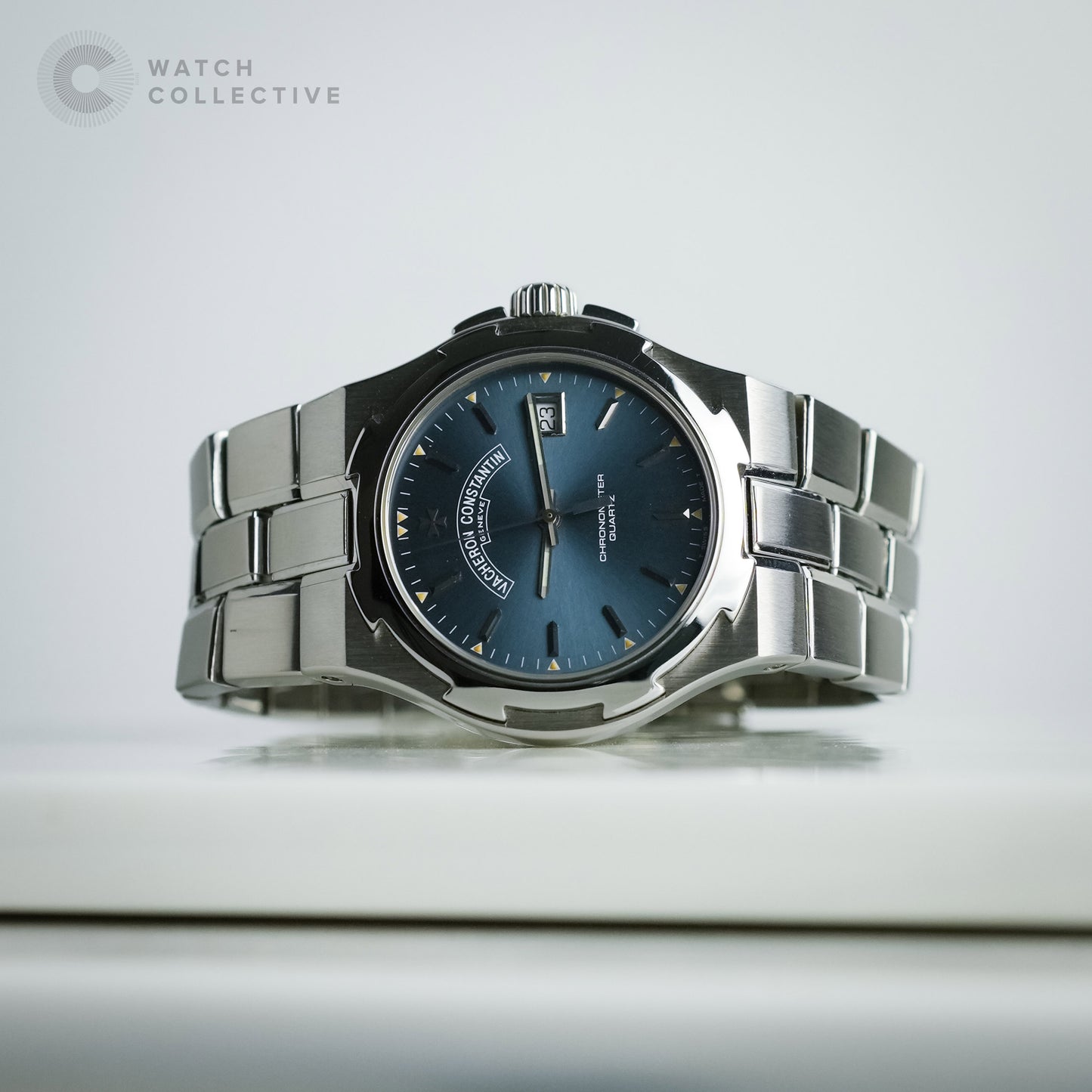 Vacheron Constantin Gen 1 Overseas Quartz Blue Dial 72040/423A 37mm