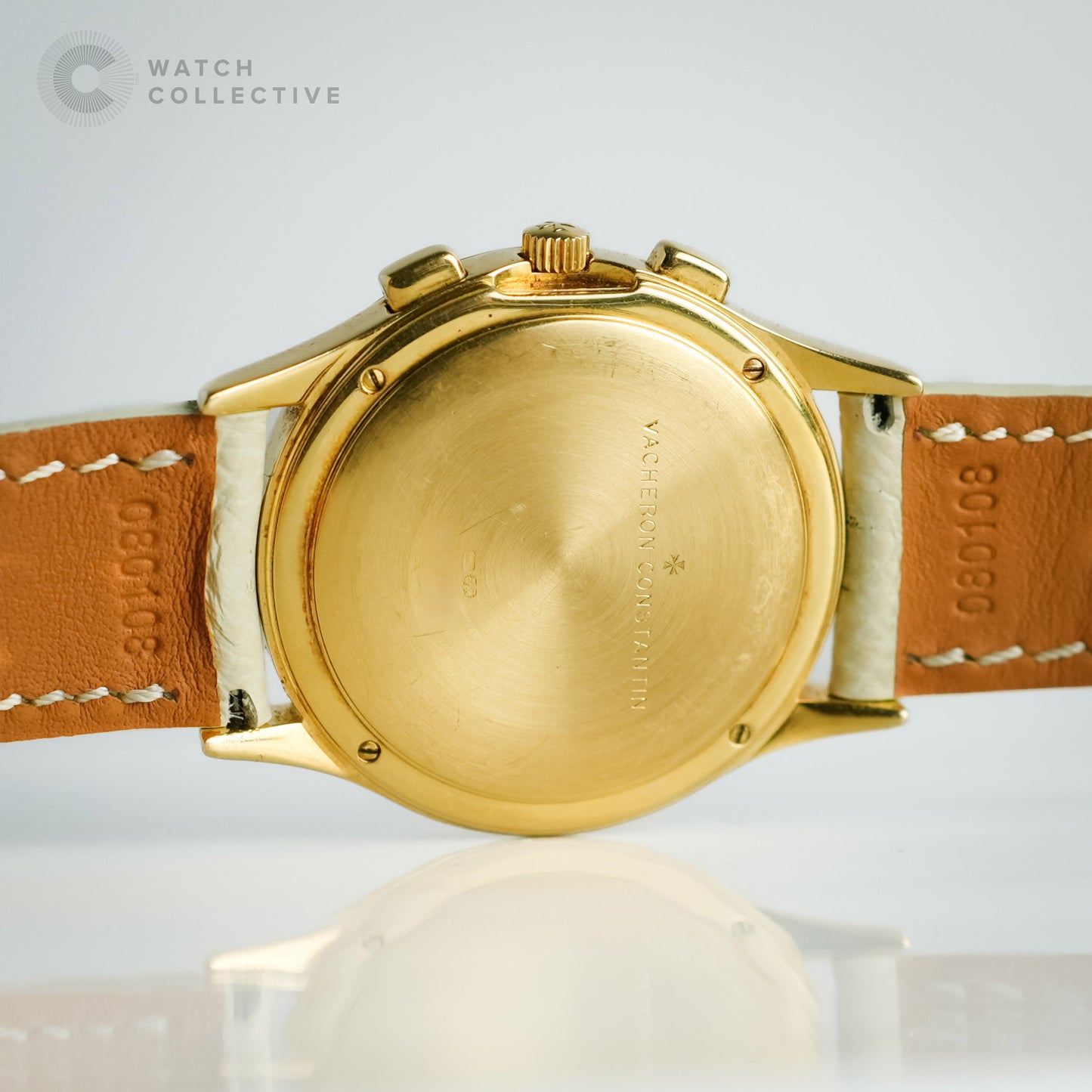 Vacheron Constantin Les Historiques 18k Yellow Gold Chronograph 49002 35mm