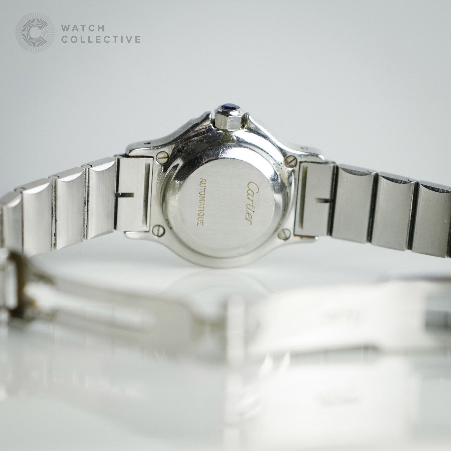 Cartier Santos Octagon stainless steel 24x31mm automatic 0906