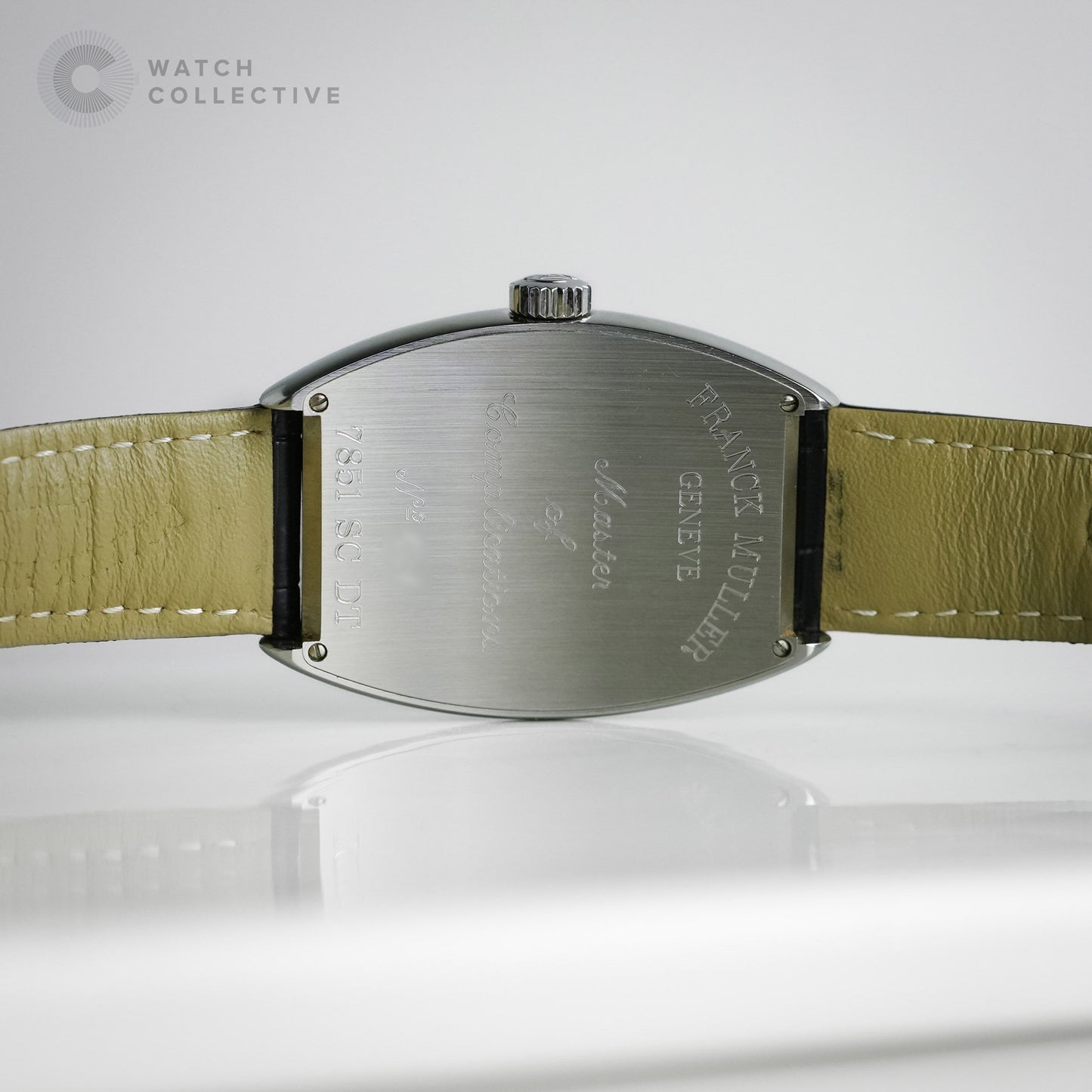 Franck Muller Cintrée Curvex Stainless Steel 35mm Automatic 7851SCDT