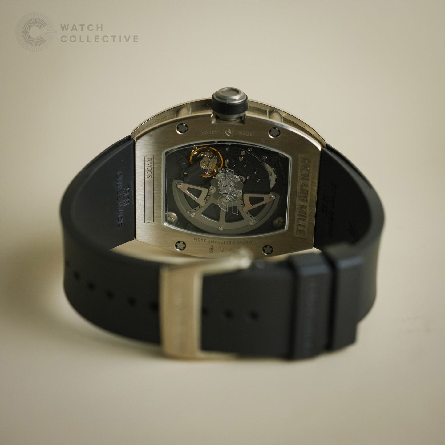 Richard Mille Monsoon Cup 18k White Gold 38mm Automatic RM005