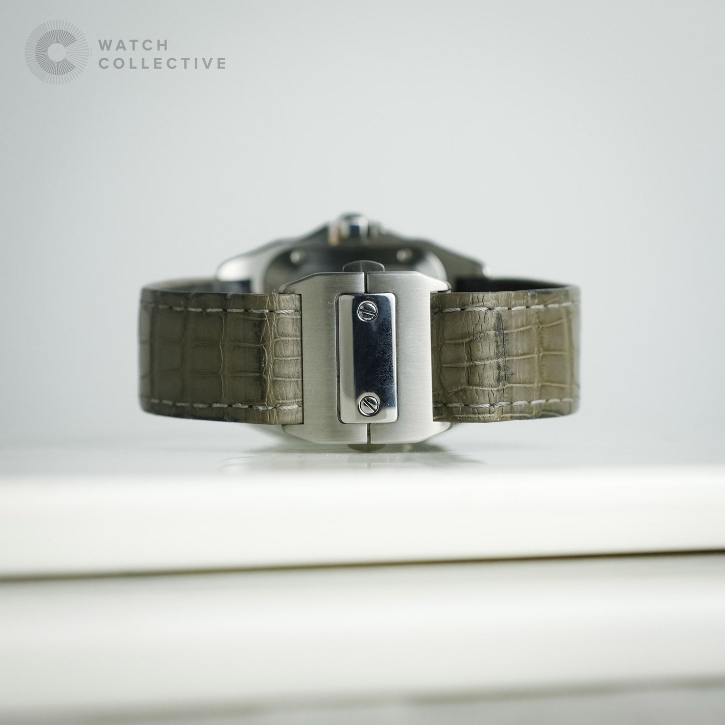 Cartier Santos 100M Stainless steel 33x44mm automatic 2878 Complete Set 2013