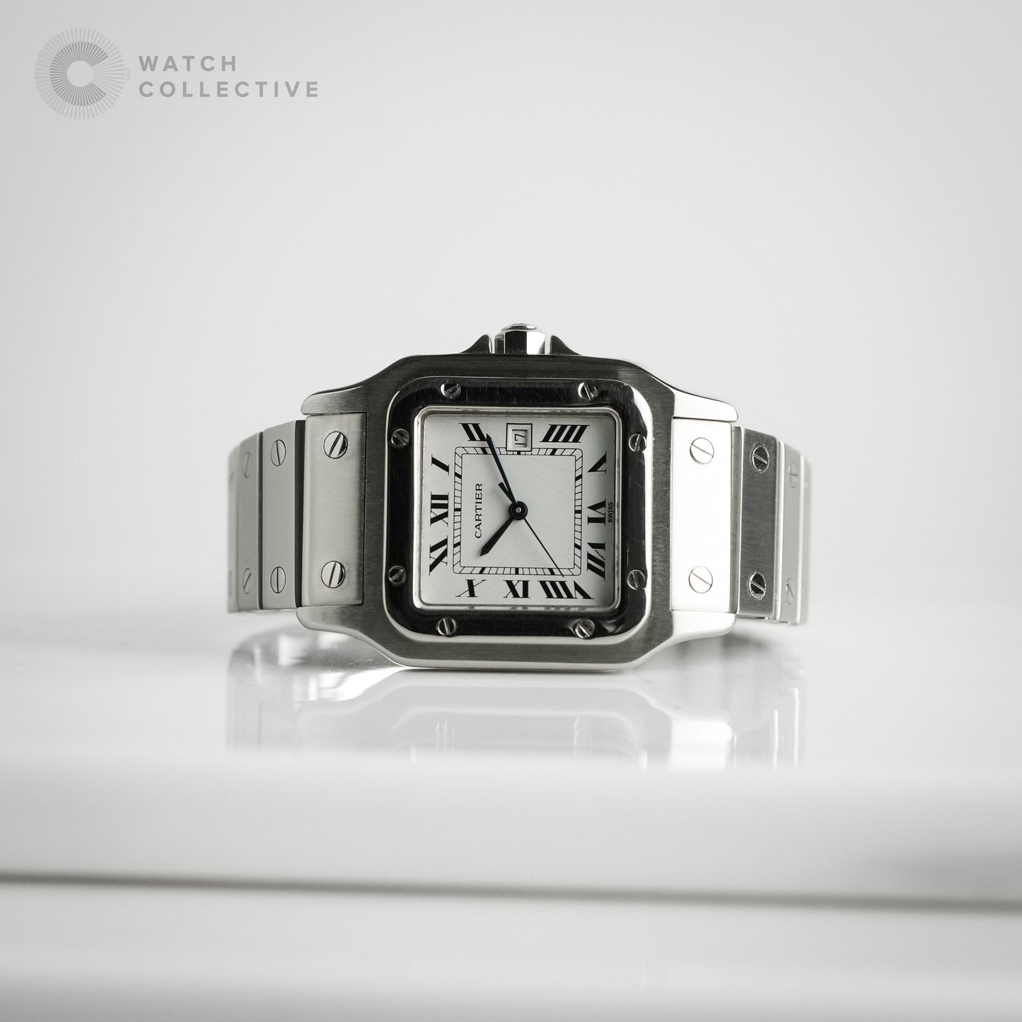 Cartier Santos Carree 2960 Steel 29mm Automatic
