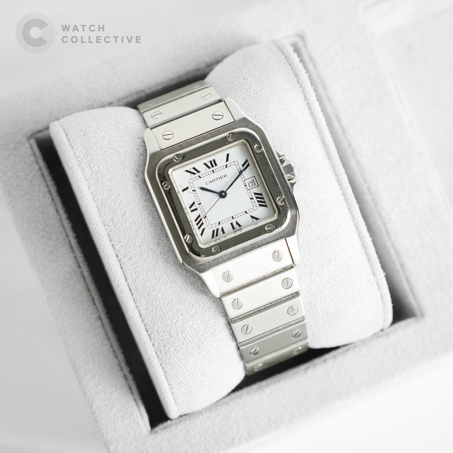 Cartier Santos Carree 2960 Steel 29mm Automatic