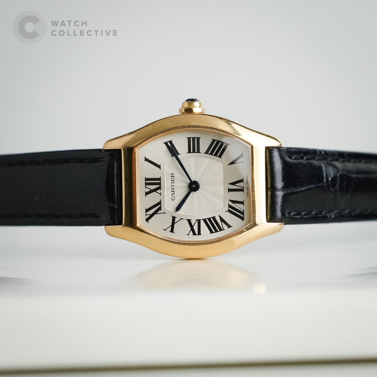 Cartier Tortue 18K Rose Gold SM Size Manual Winding W1556360