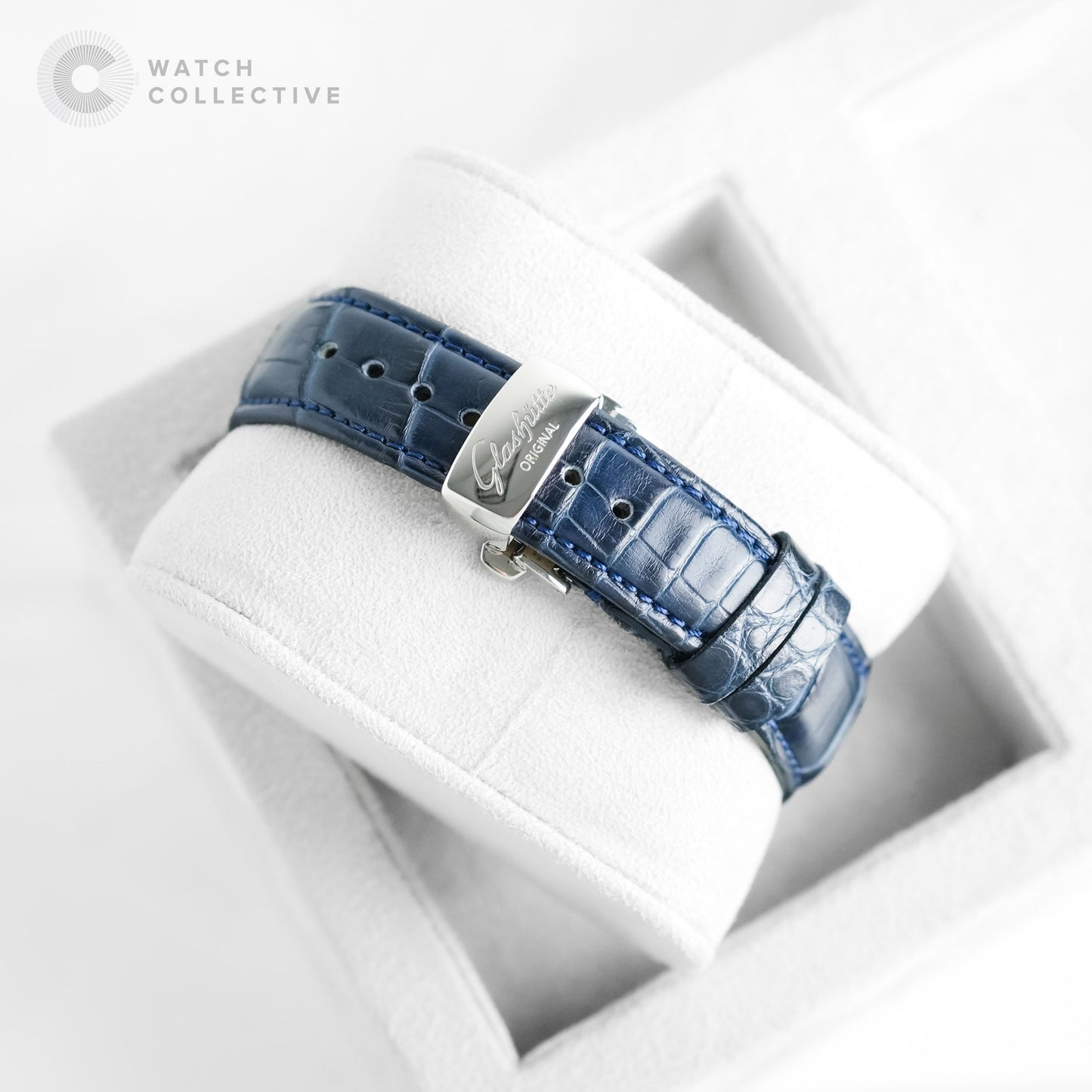 Glashütte Original PanoMatic Date Blue Dial