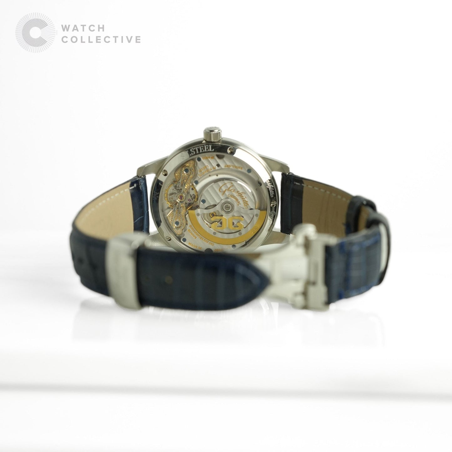 Glashütte Original PanoMatic Date Blue Dial