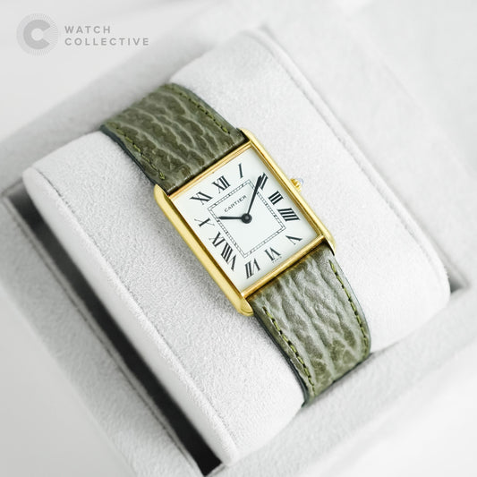 Cartier Vintage 1960s Tank Louis Paris dial