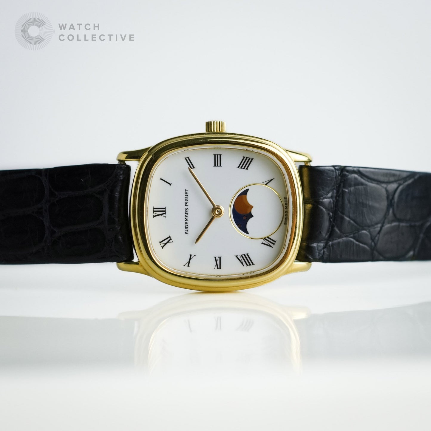 Audemars Piguet 18k yellow gold moonphase 22mm manual winding