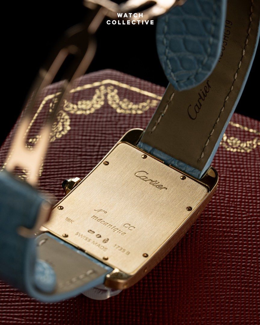 Cartier Americaine CPCP 1735B 18k Yellow Gold LM size