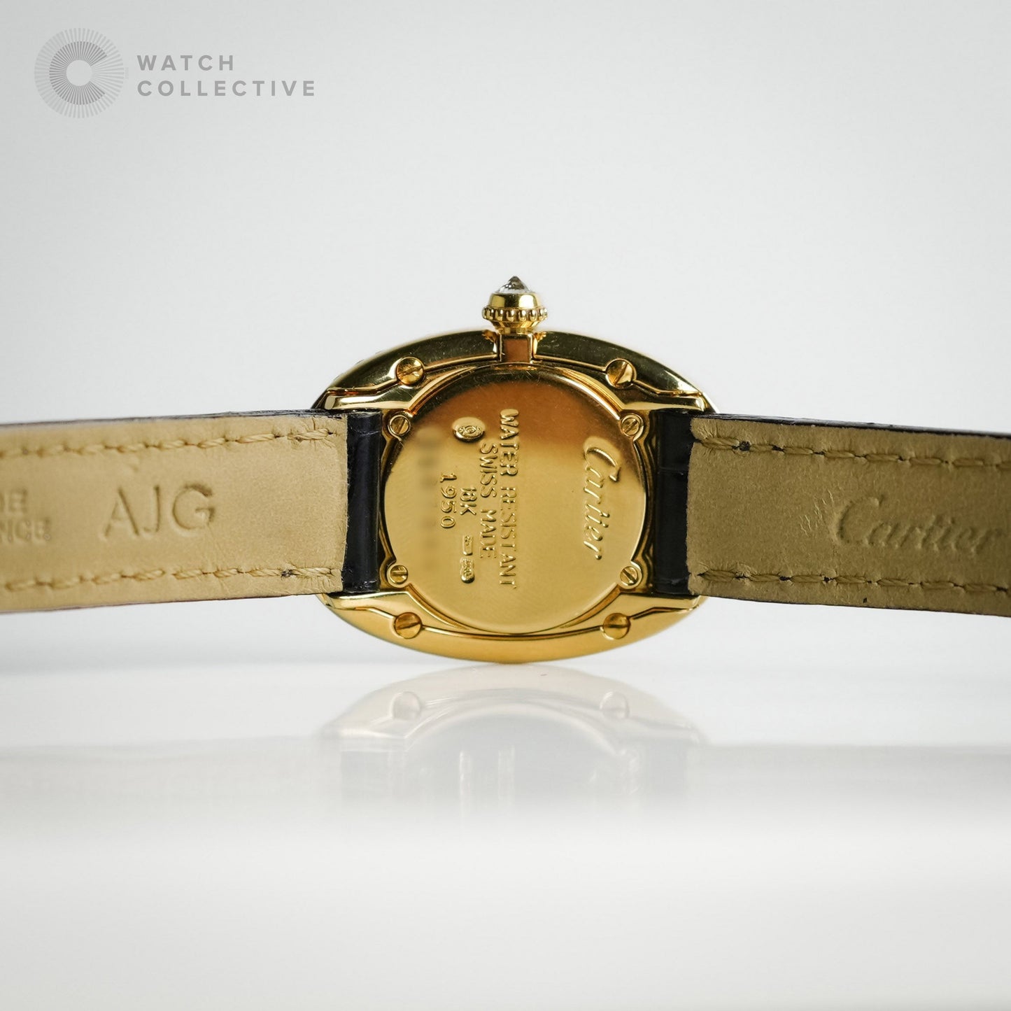 Cartier Baignoire Factory Diamonds 22mm Quartz 1950